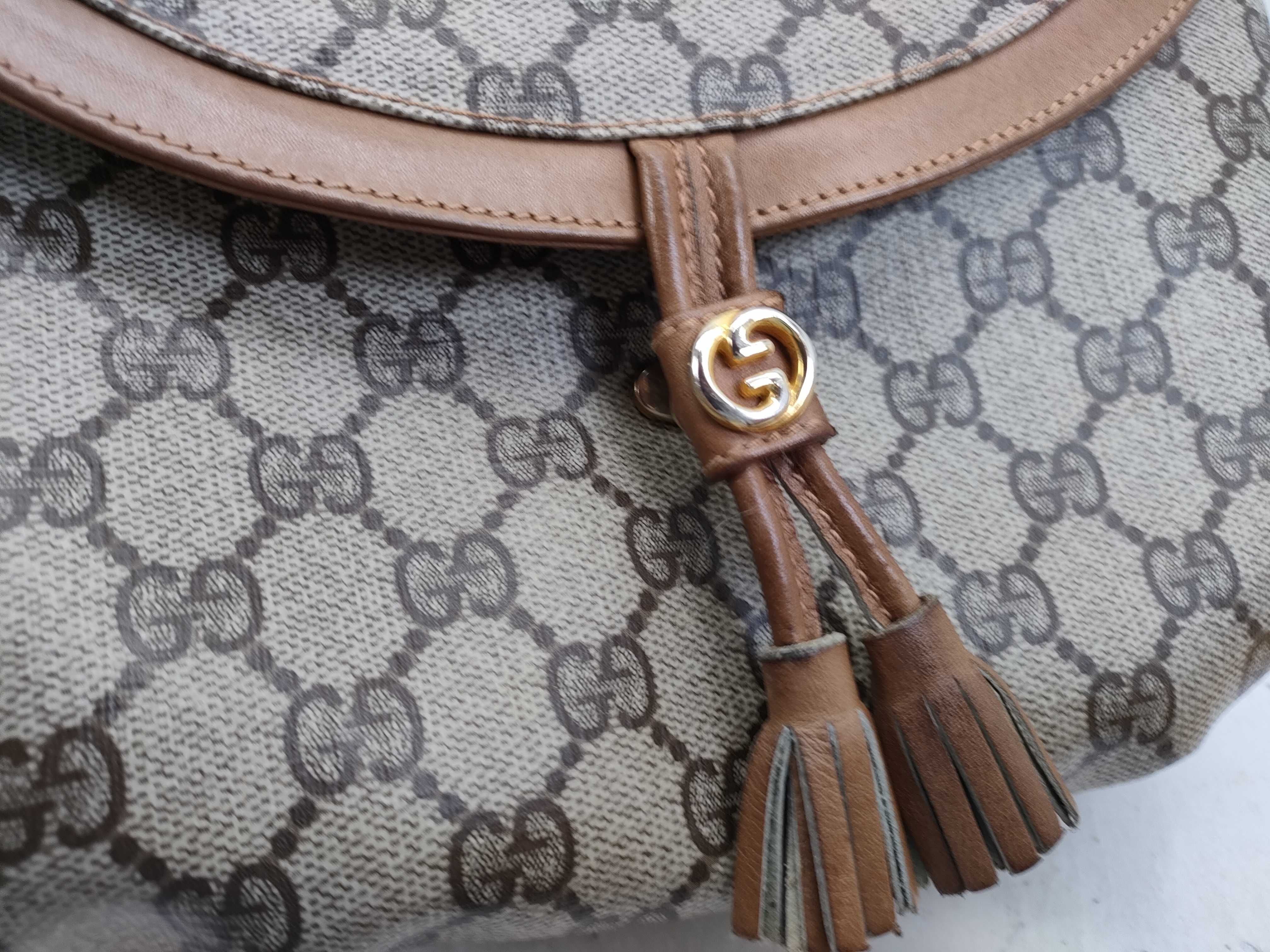 GG Supreme Old Fringe Shoulder Bag Flap Shoulder Bag — view 5