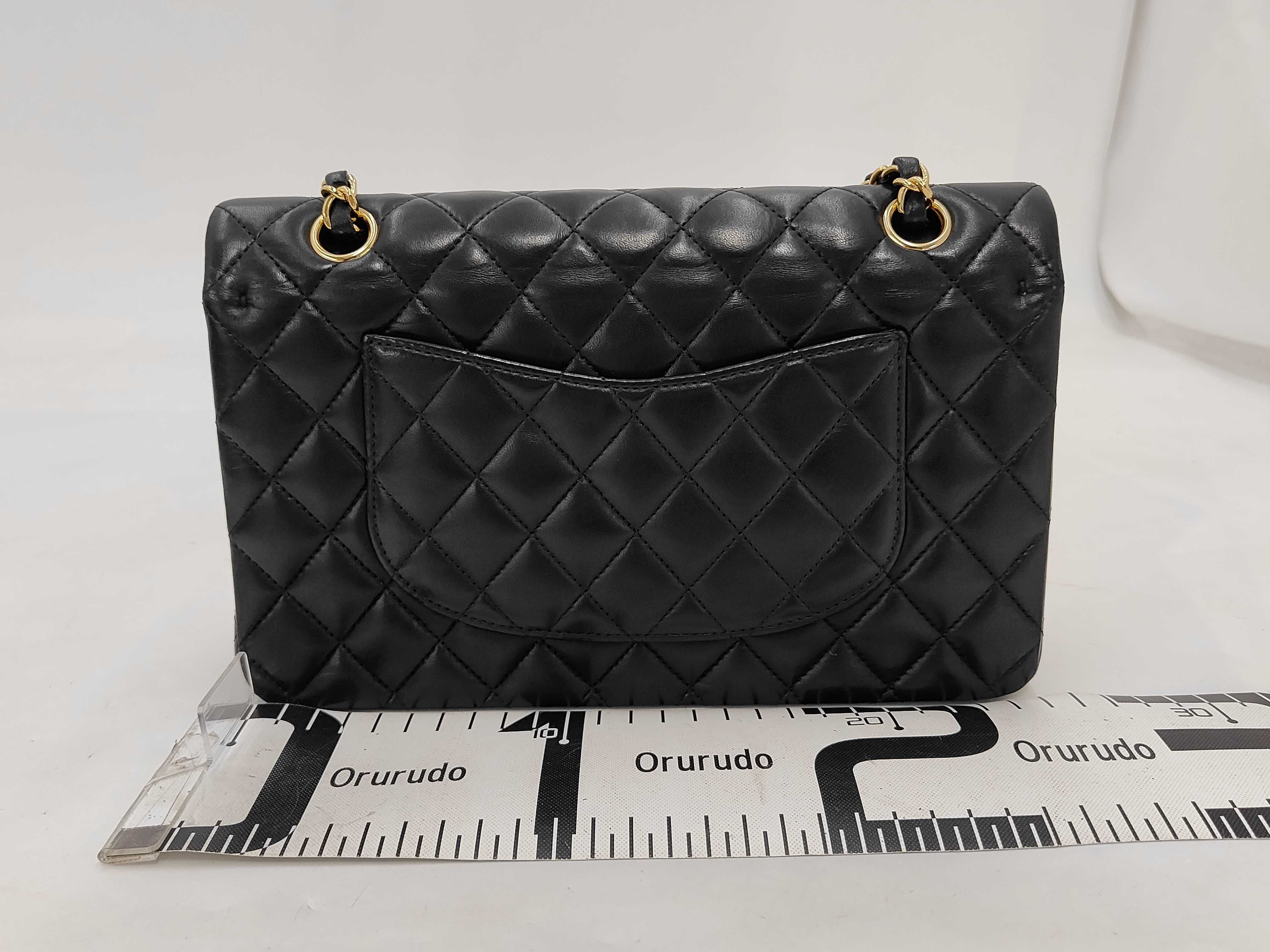 Matelassé 25 Double Flap Double Chain Lambskin Shoulder Bag — view 2