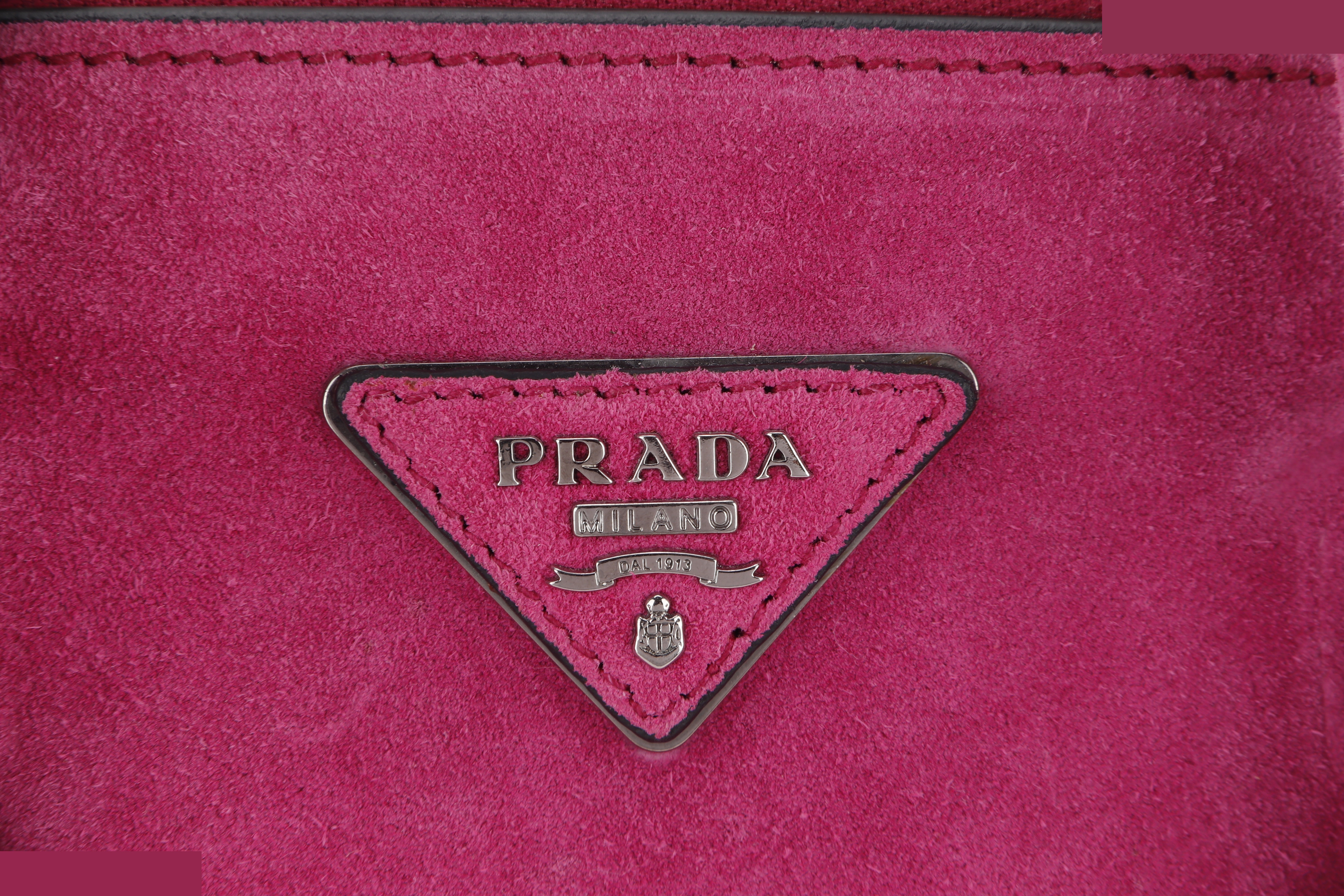 2 WAYS BAG MEDIUM PINK SUEDE SHW — view 5