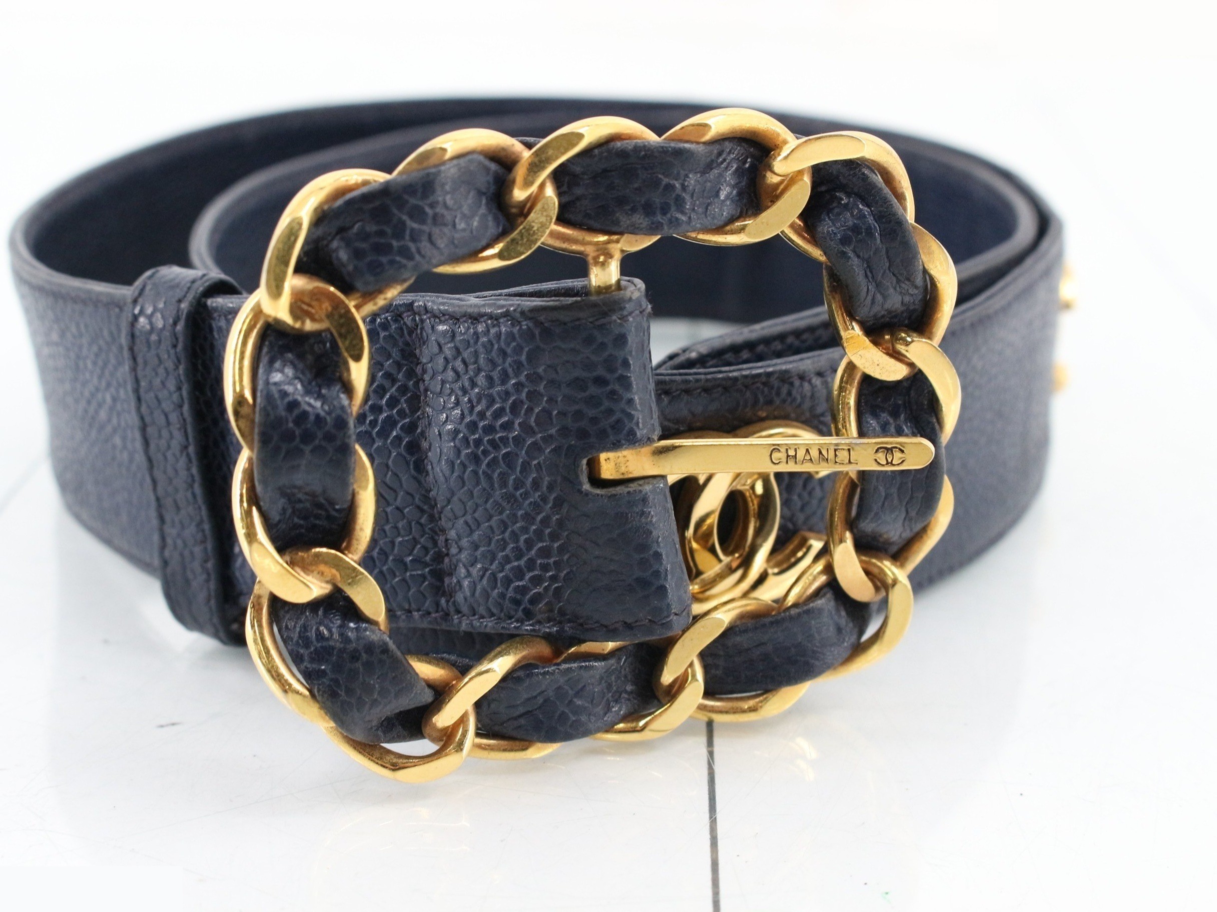 Chain buckle with Coco Mark — view 3