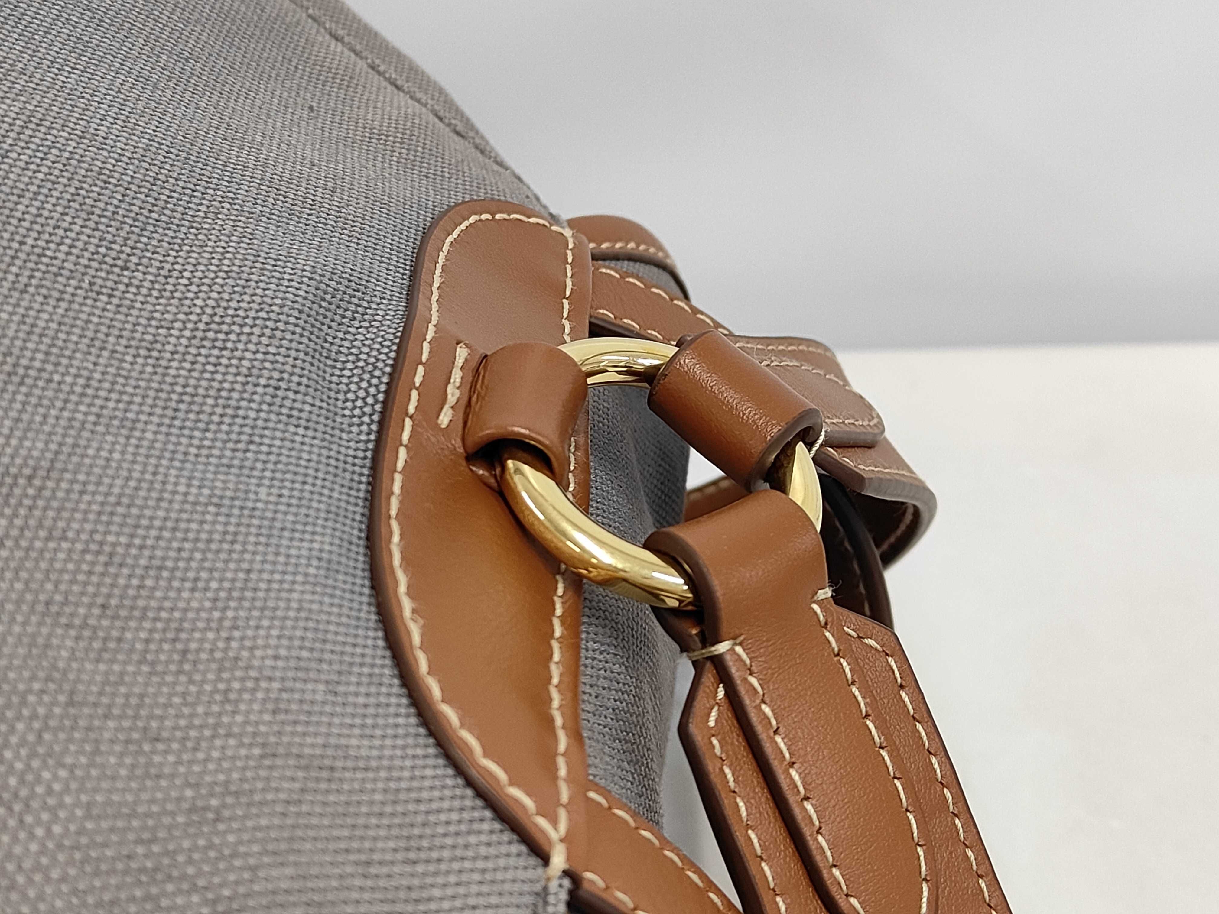 Canvas Leather Backpack Large Rucksack — view 6