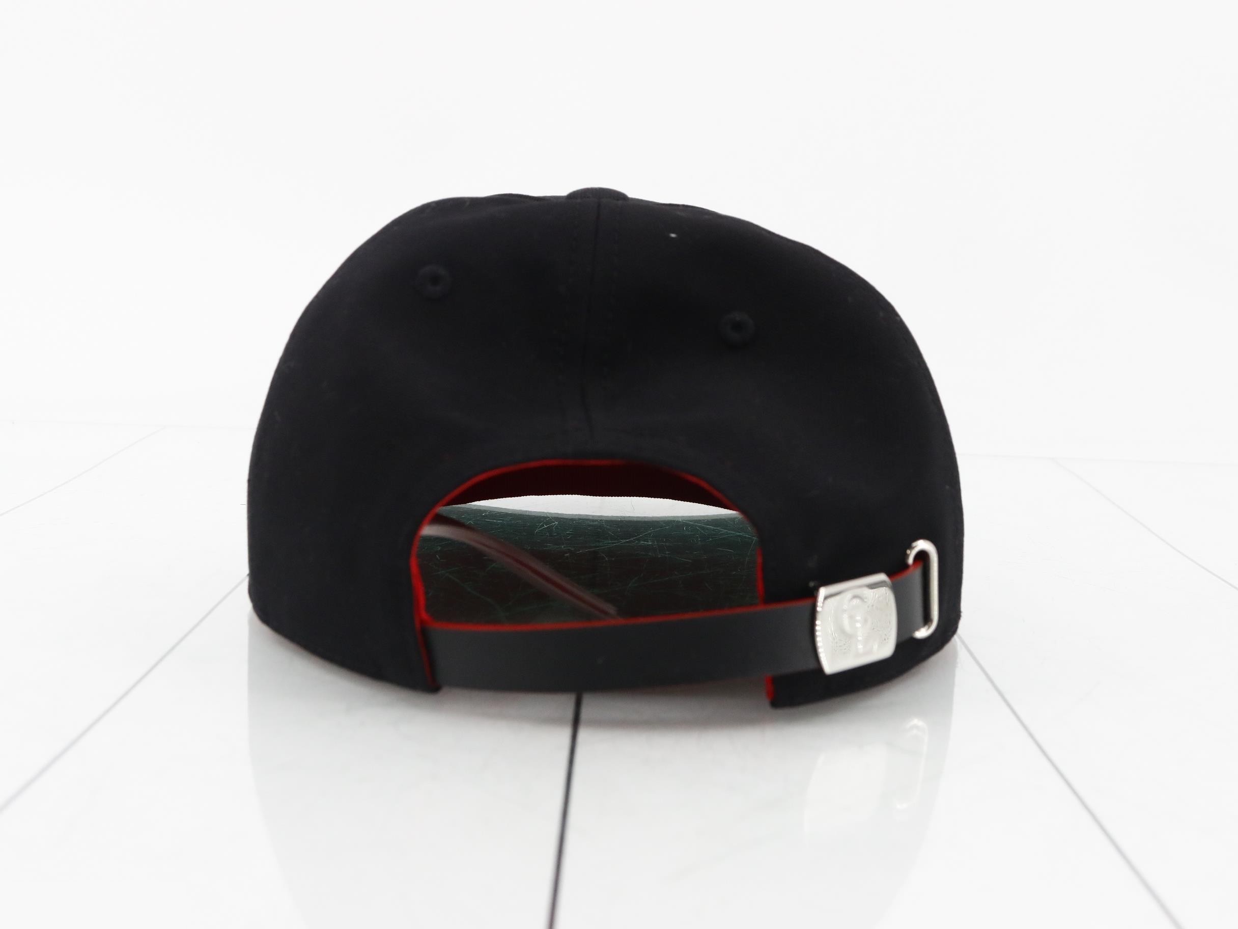 Unused cotton cap, XL, black. — view 2