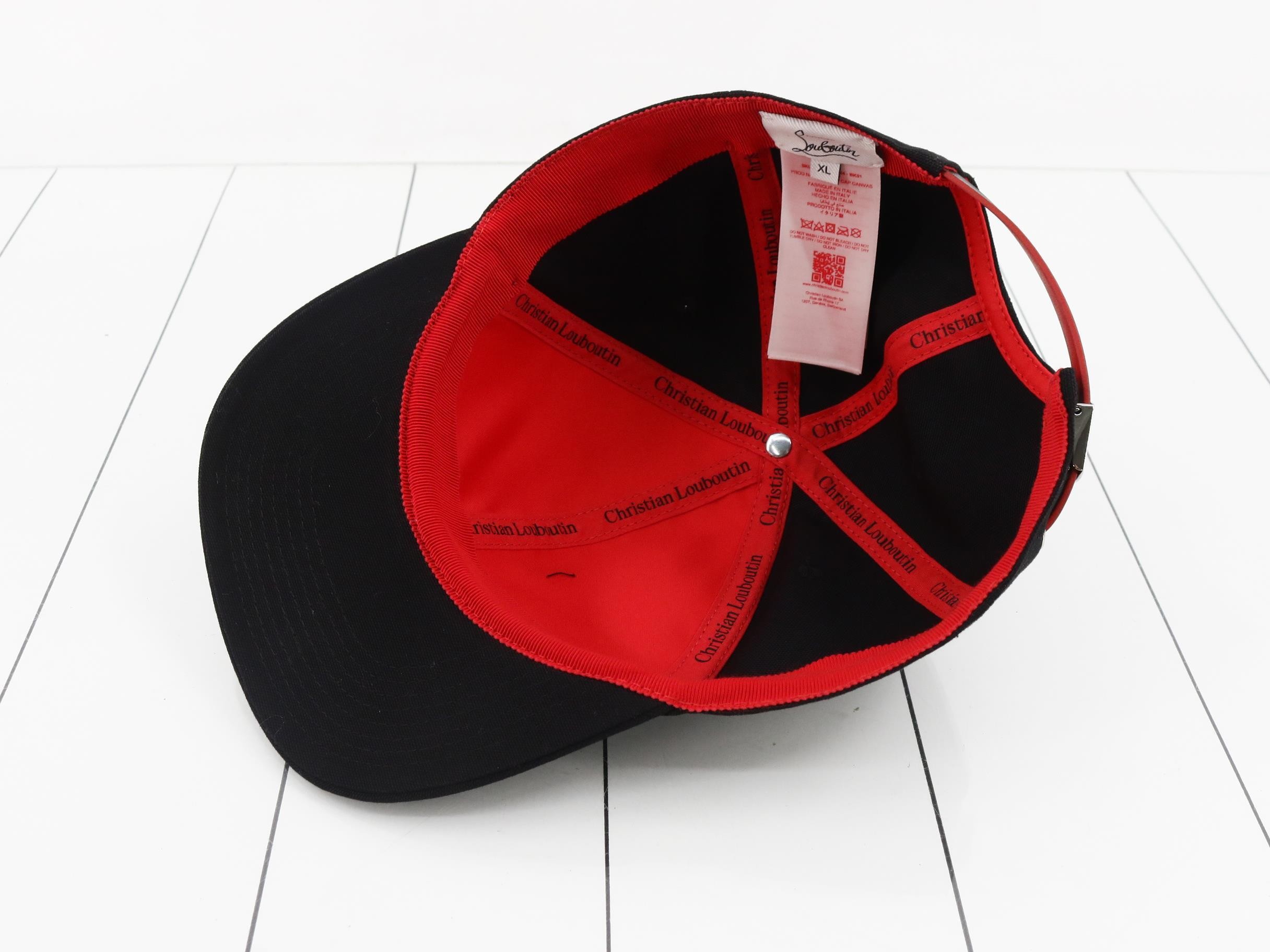 Unused cotton cap, XL, black. — view 3