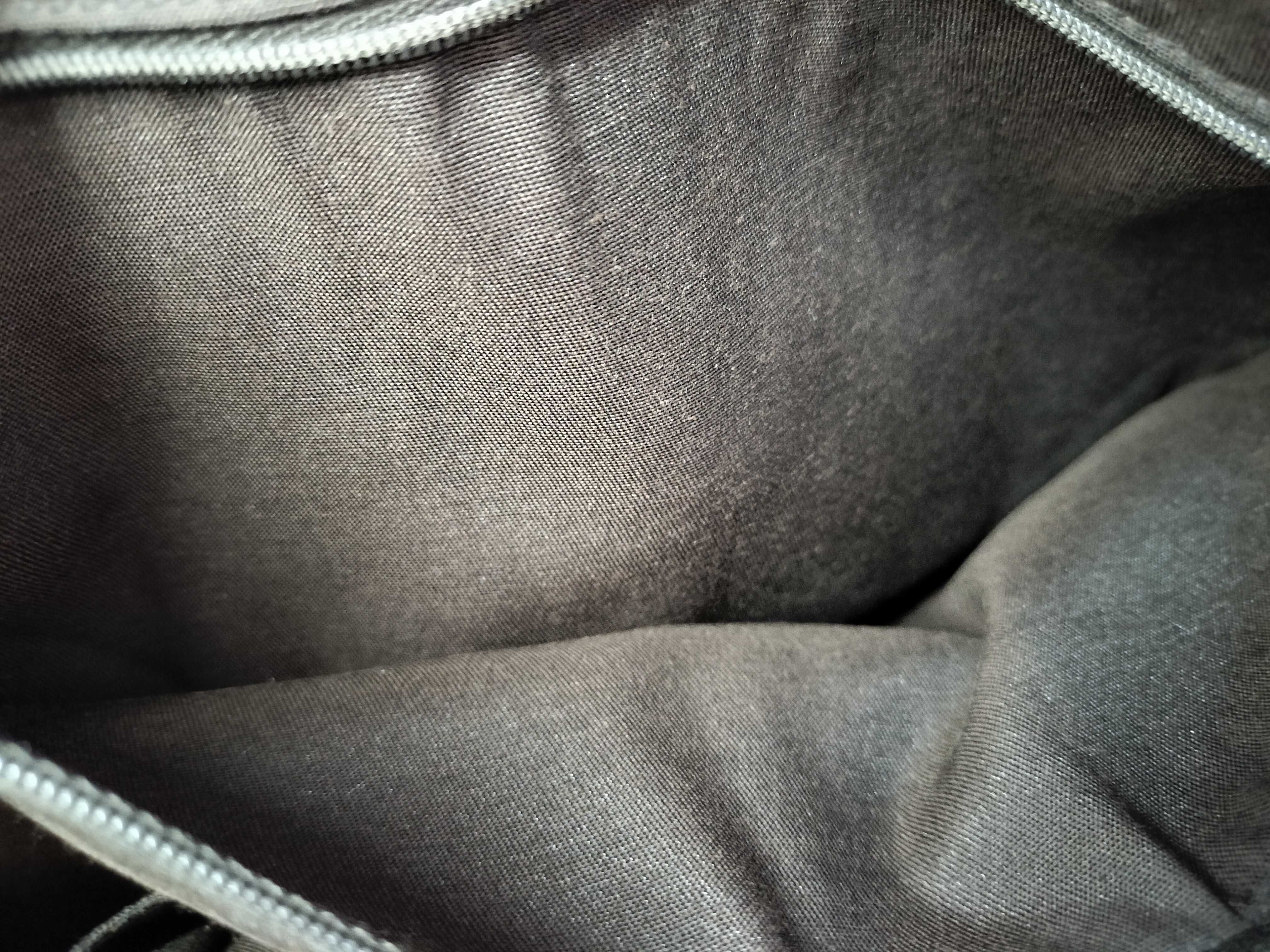 Bamboo Black Leather GG Monogram Bamboo Handle Bag Tote Bag — view 11