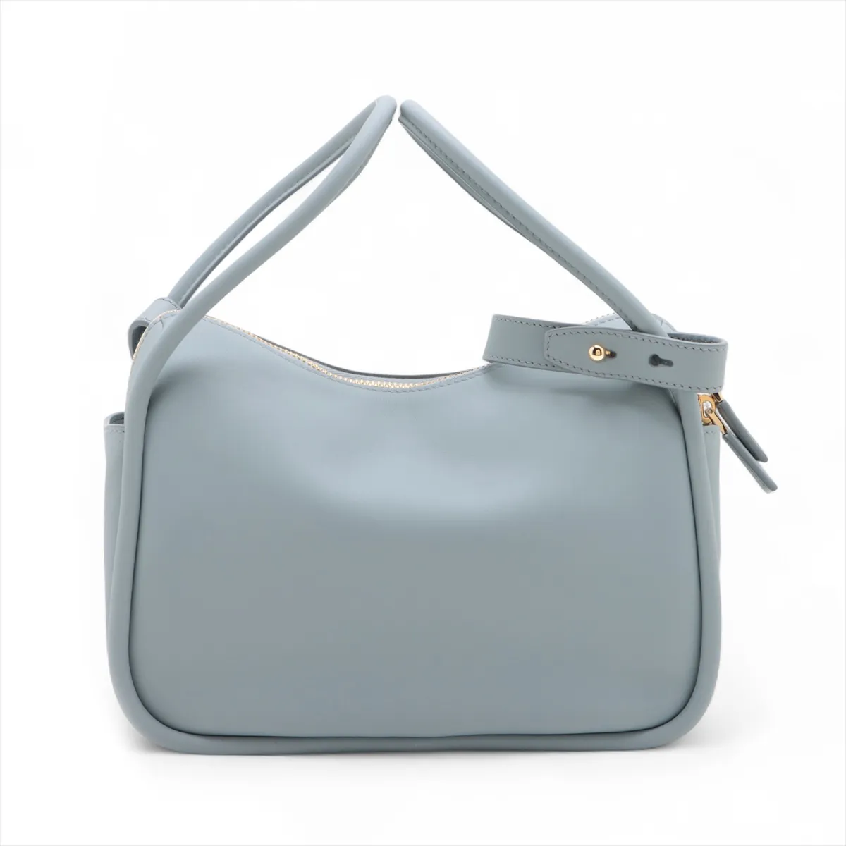 Darling Leather 2WAY Handbag Blue 1BA451 — view 2