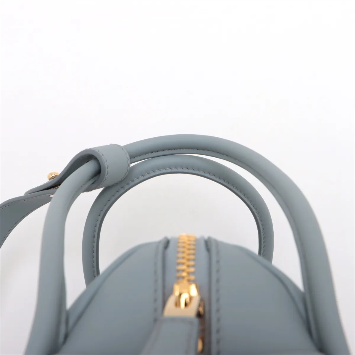 Darling Leather 2WAY Handbag Blue 1BA451 — view 6