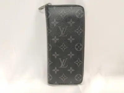 Monogram M62295 Eclipse Zippy Wallet Vertical