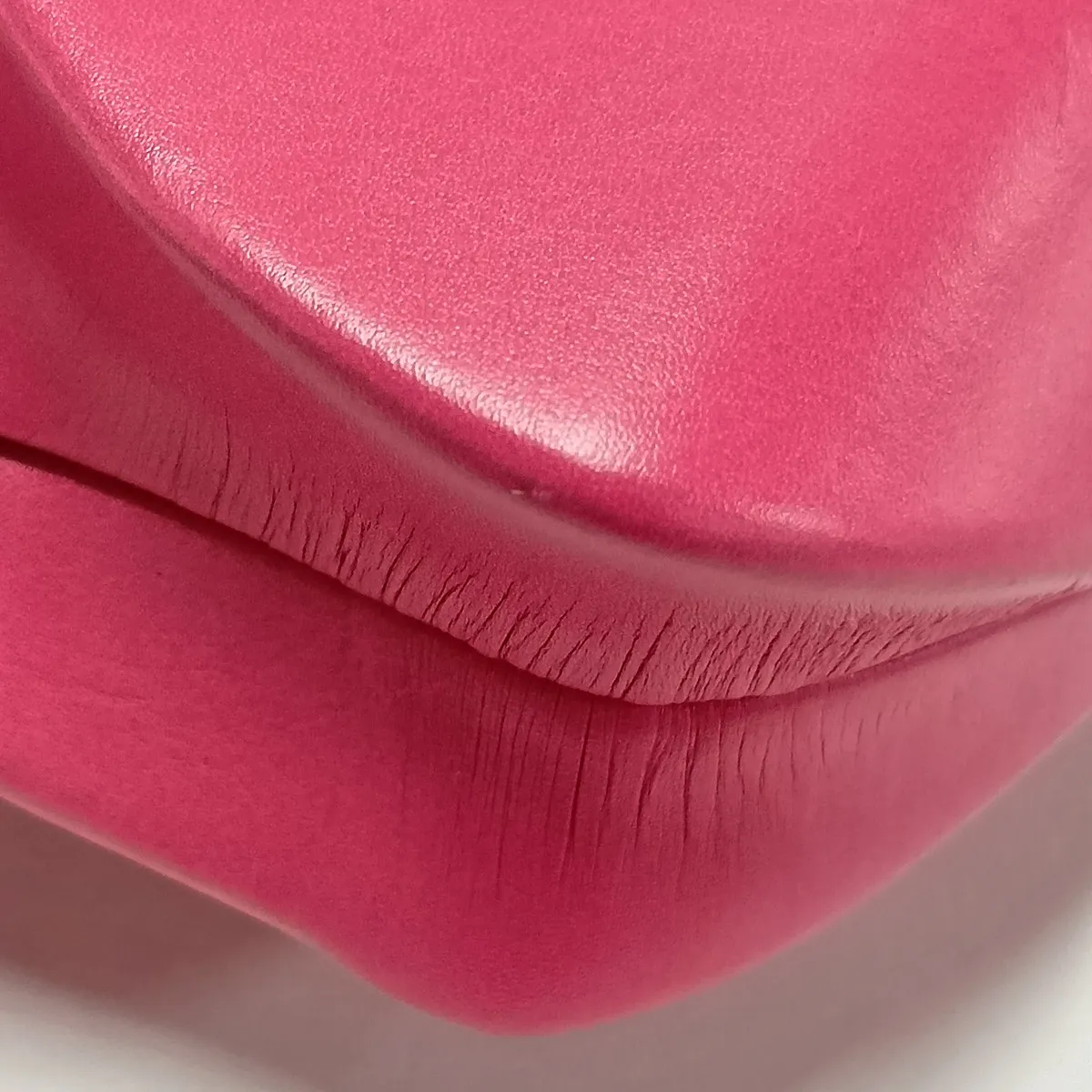 The World Leather Clutch Bag Pink — view 9