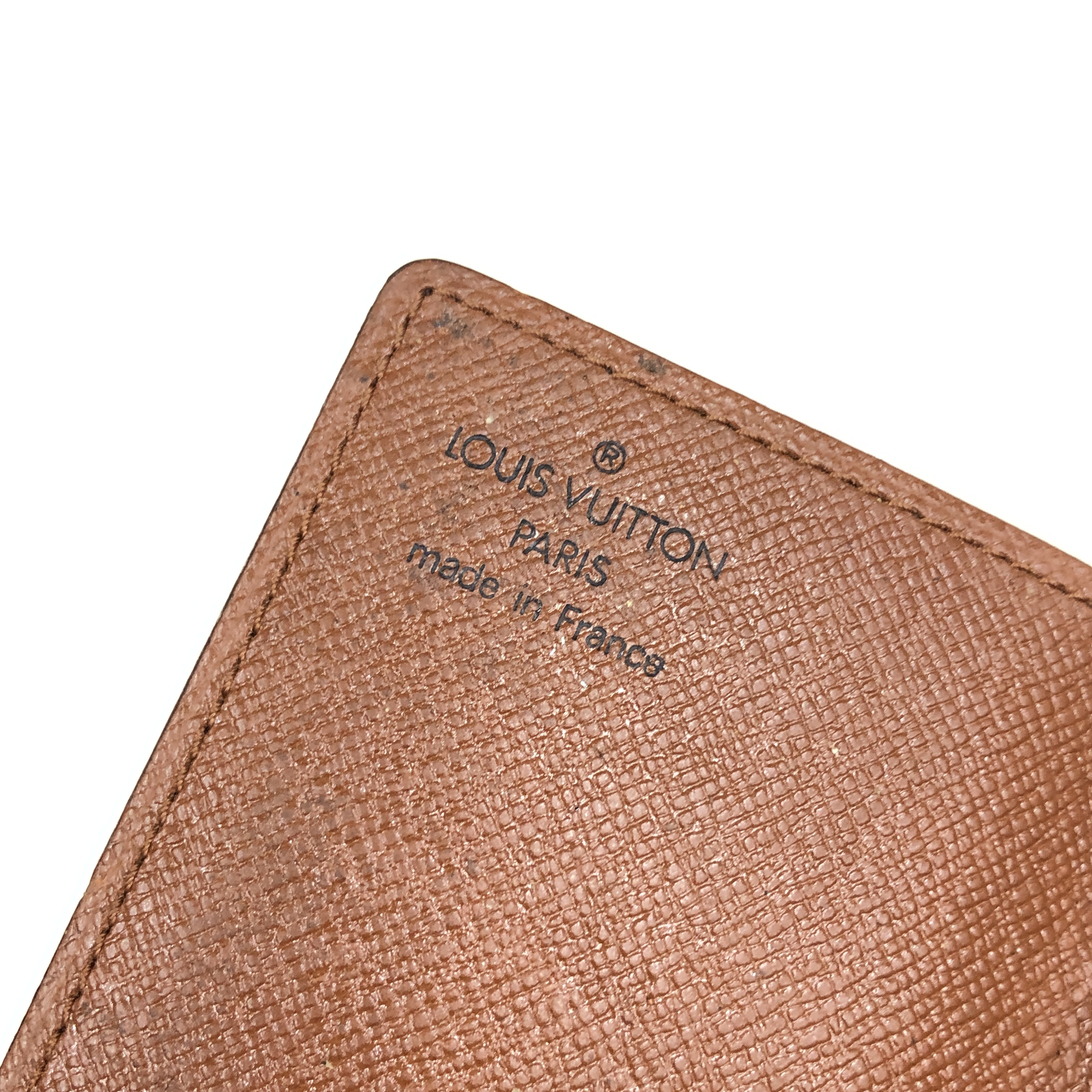 Monogram Portecarte Credit Pression M60937 Card Case CT1917 Business Card Holder Pass Case Card Holder Made in France Wallet — view 11