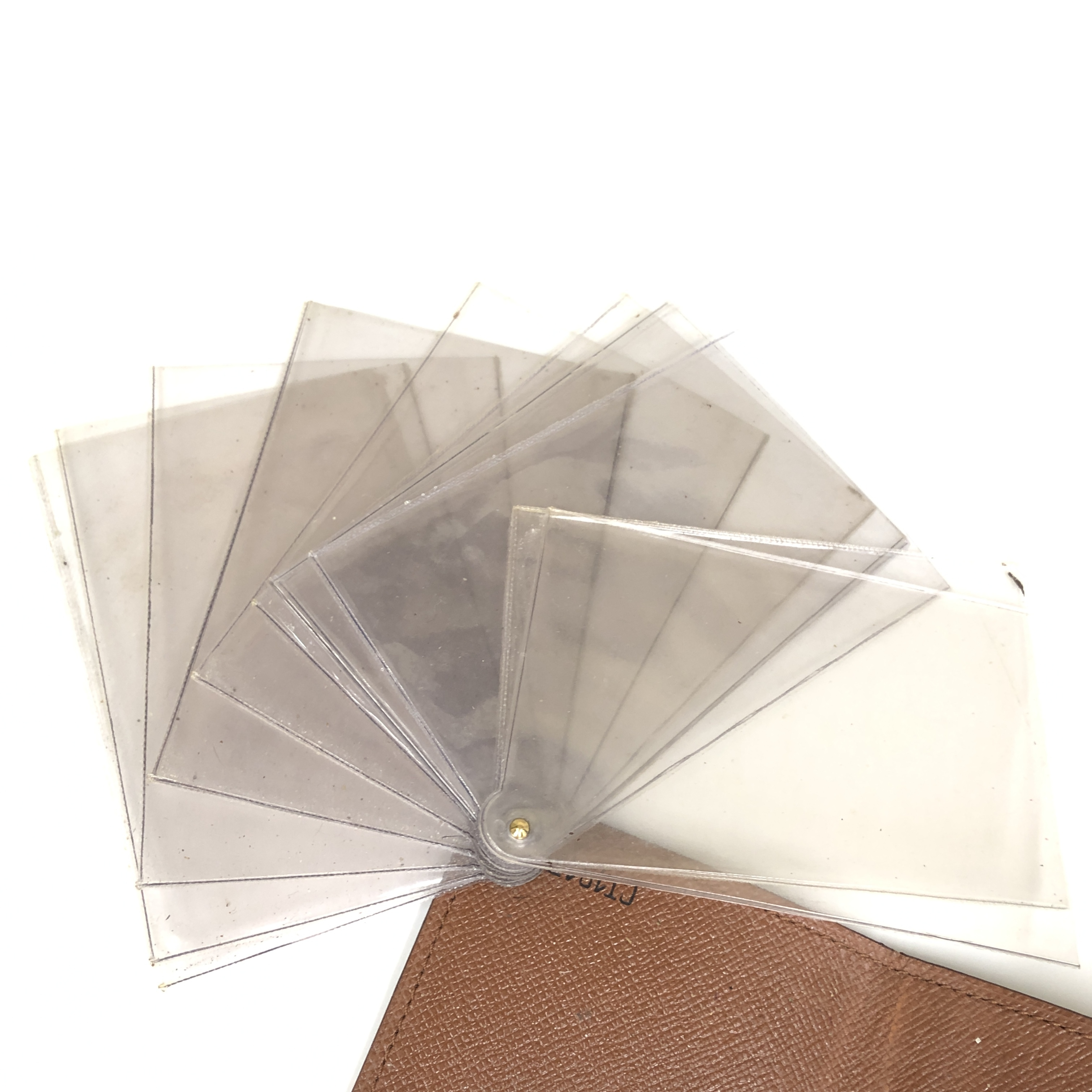 Monogram Portecarte Credit Pression M60937 Card Case CT1917 Business Card Holder Pass Case Card Holder Made in France Wallet — view 13