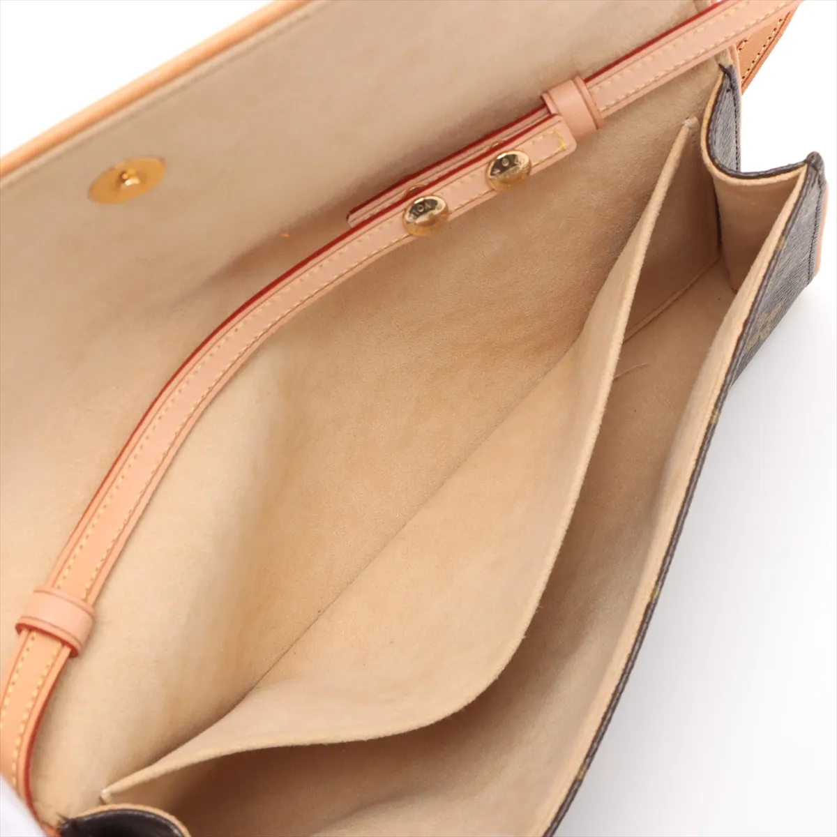 Monogram Pochette Twin GM M51852 FL0031 Brown — view 7
