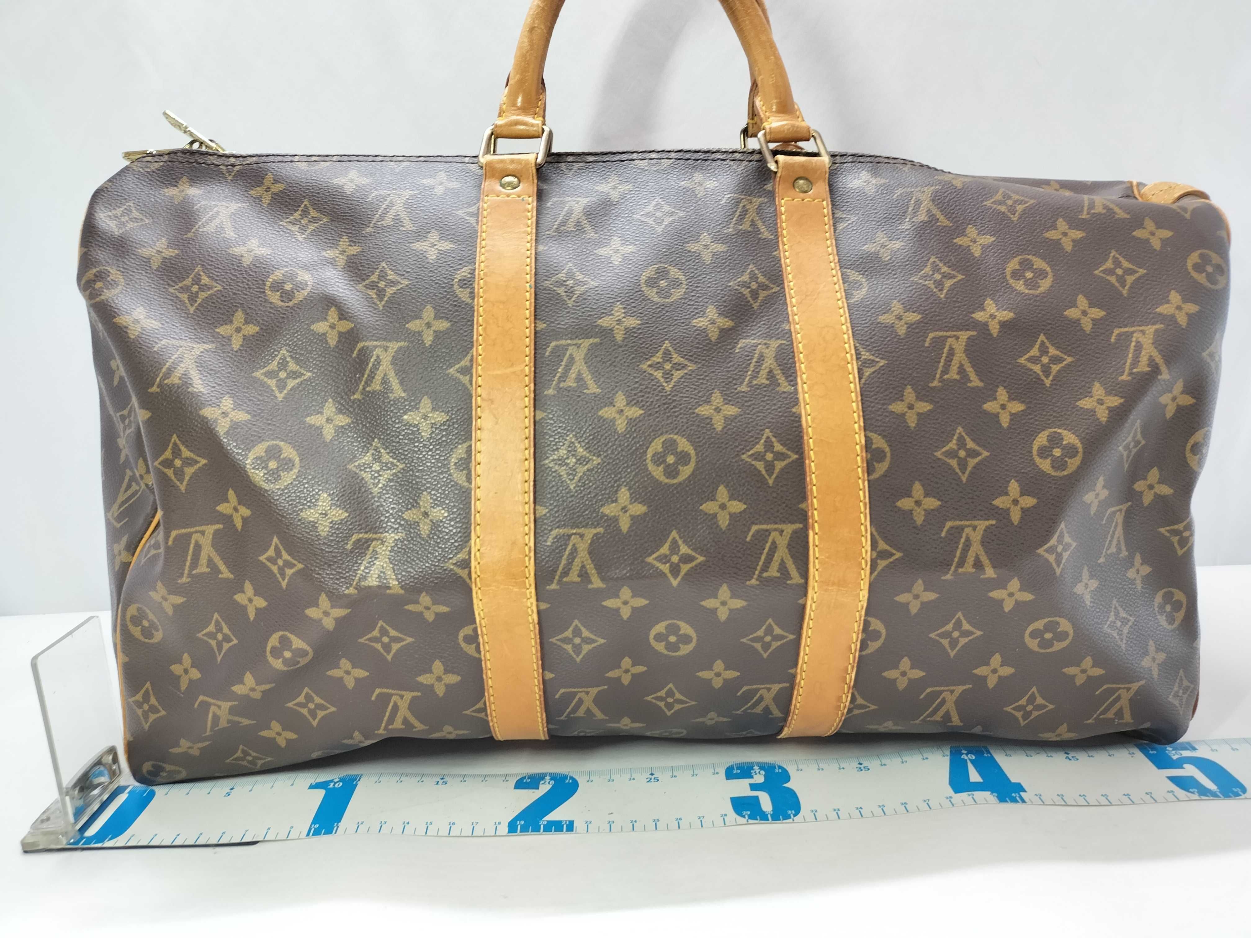 Monogram Louis Vuitton Keepall 50 Boston Bag — view 2