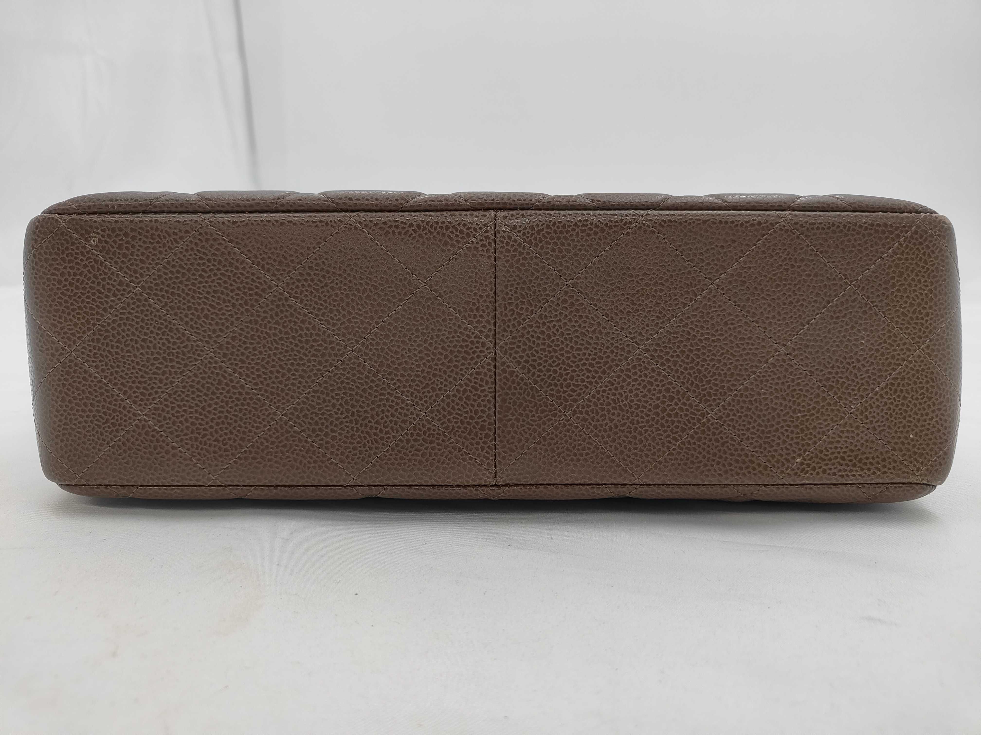 BAG JUMBO 30CM CAVIAR MATELASSE W FLAP NO.14 W — view 7
