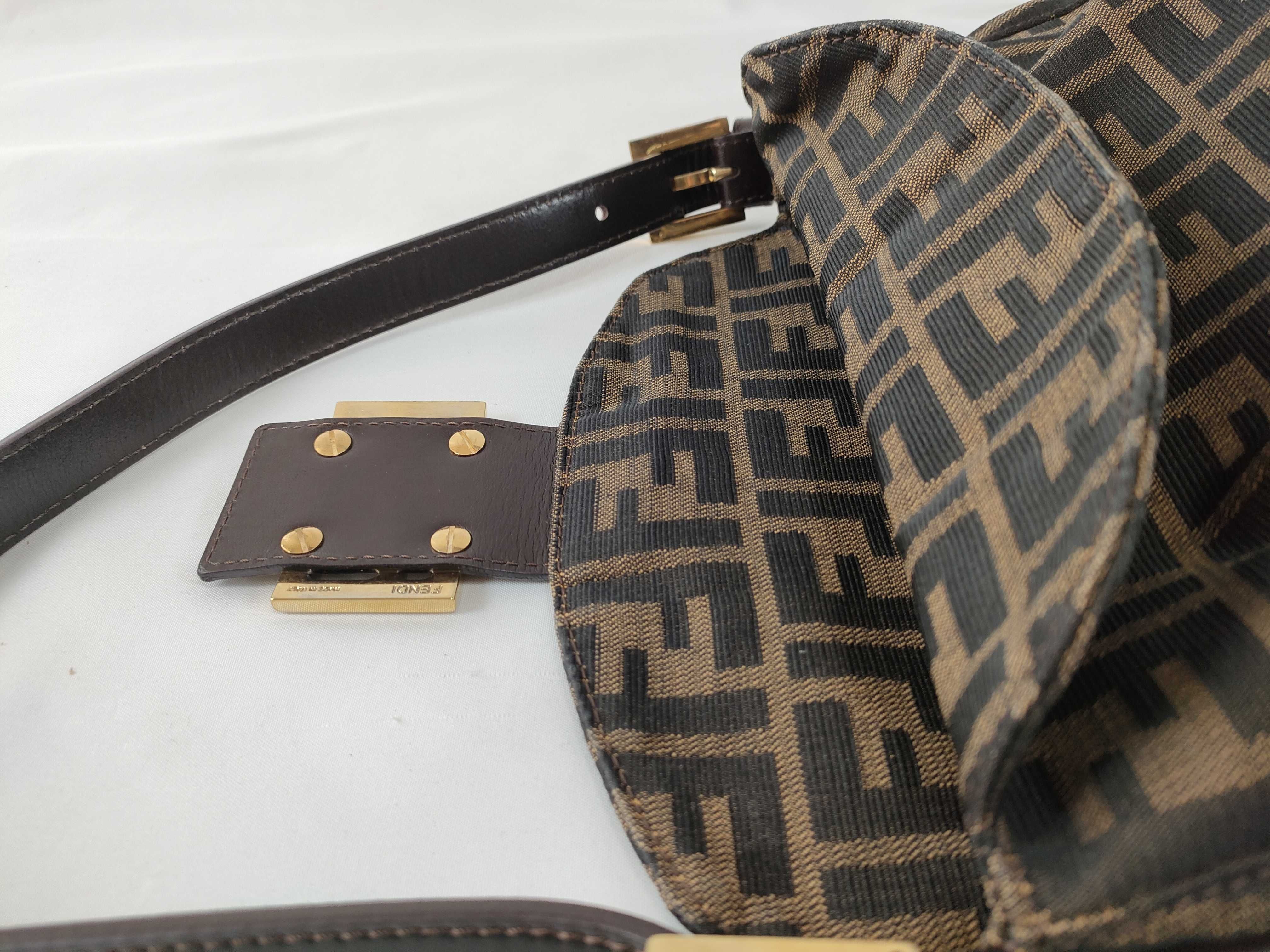 Zucca pattern Fendi Zucca pattern Mamma Bucket handbag — view 8