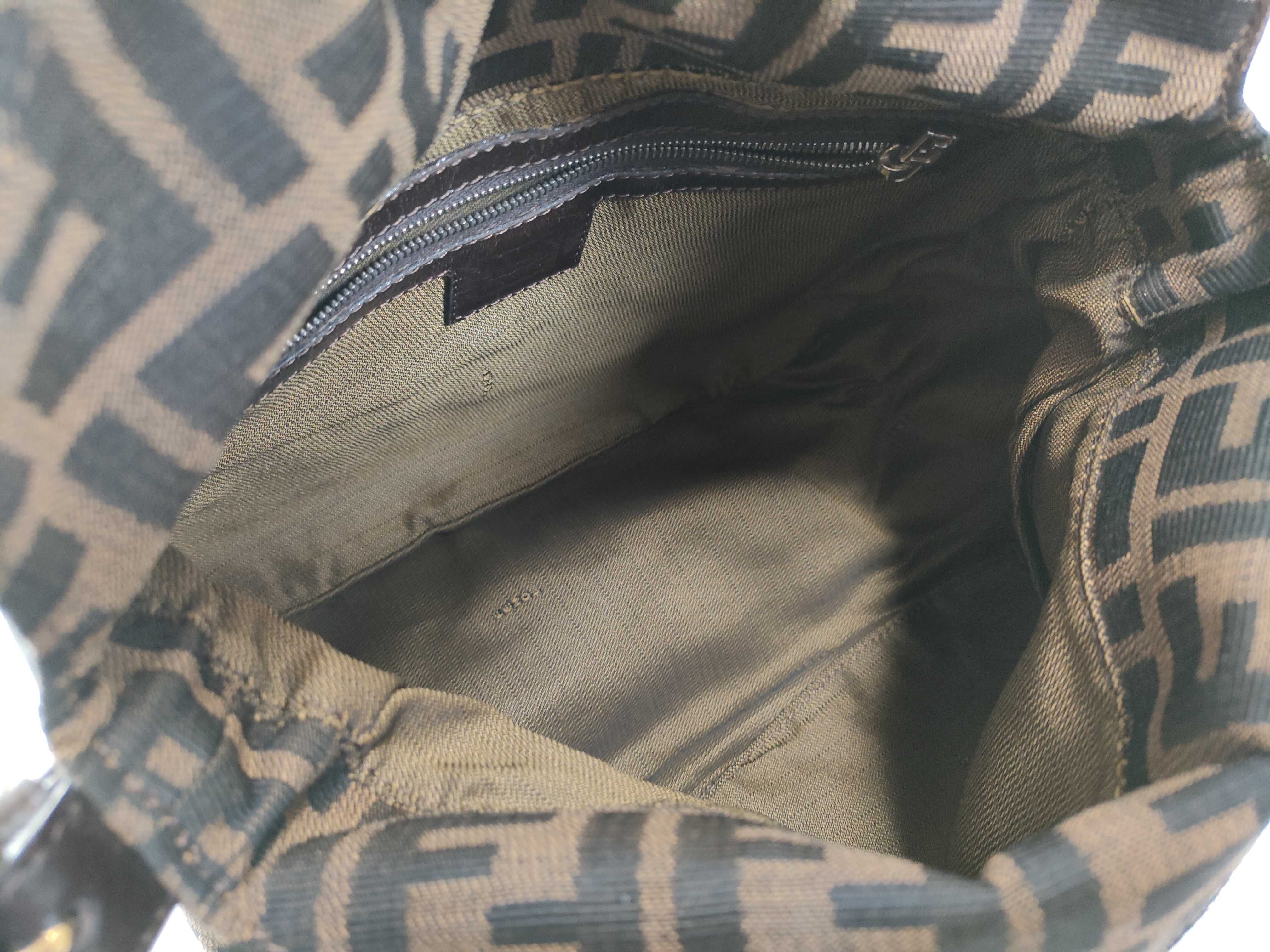 Zucca pattern Fendi Zucca pattern Mamma Bucket handbag — view 10