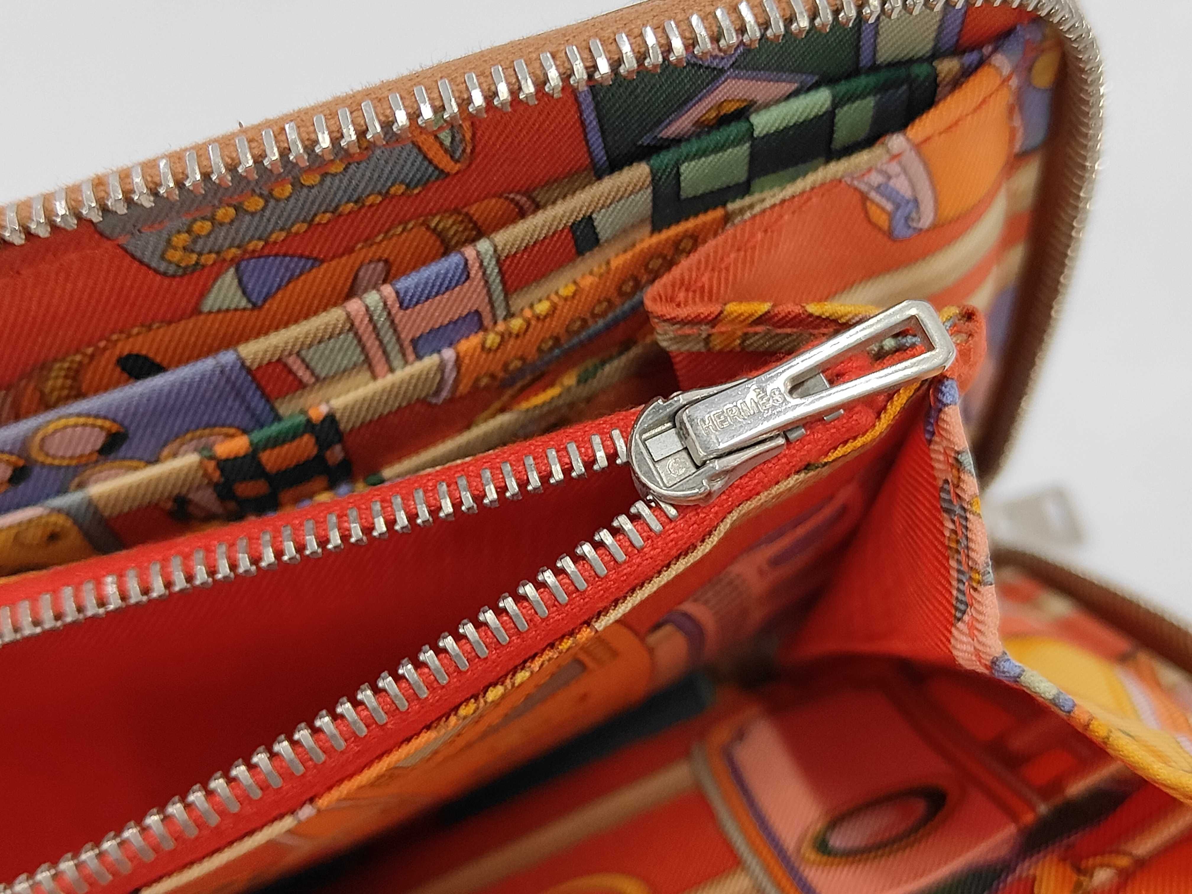 Azap Hermes Long Wallet Azap Silk In Wallet — view 9