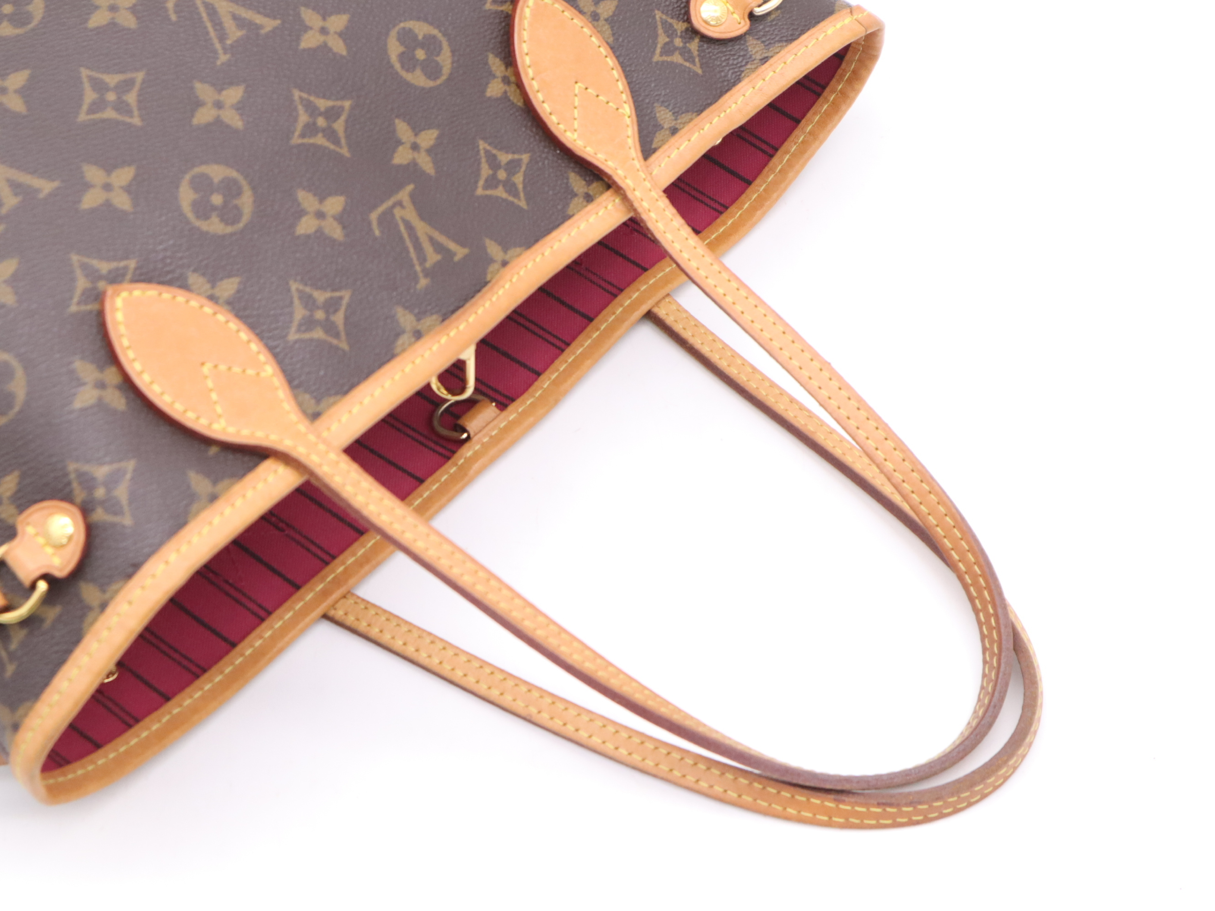 M41245 Monogram Neverfull PM Pivoine Handbag — view 6