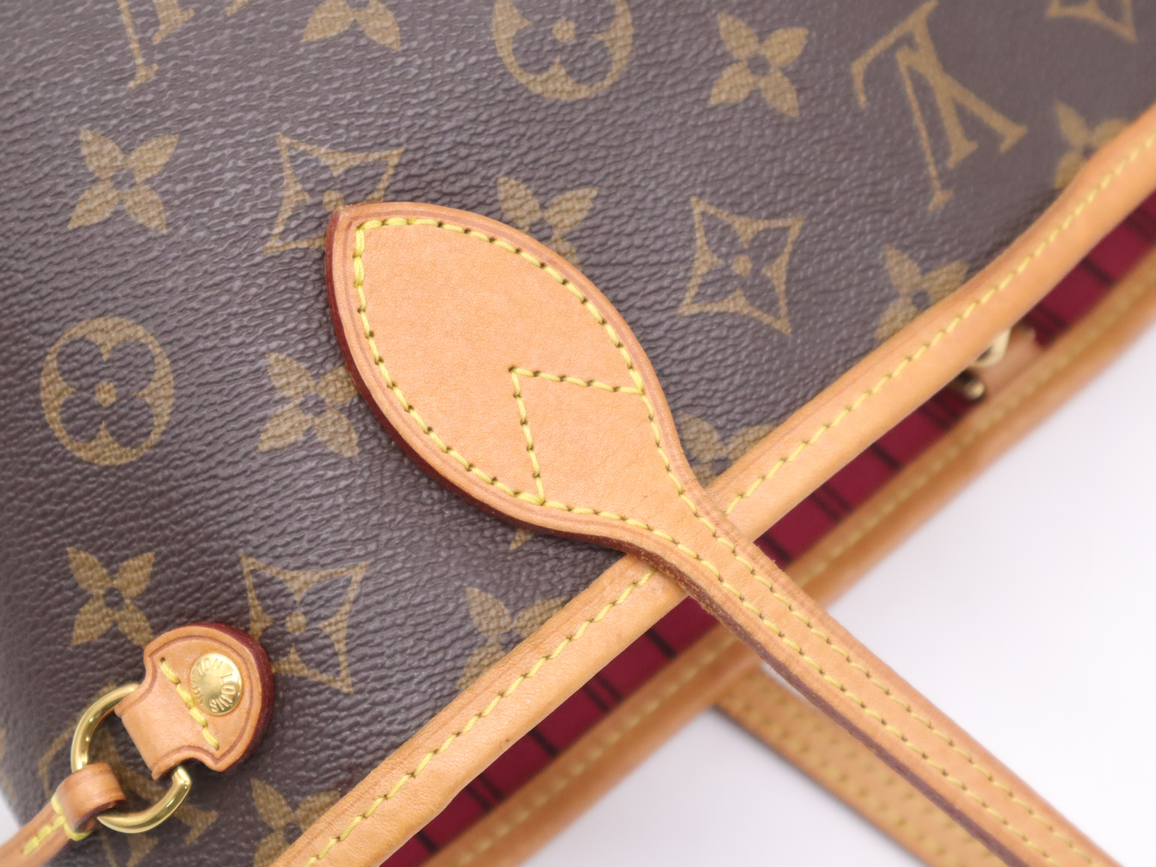 M41245 Monogram Neverfull PM Pivoine Handbag — view 7