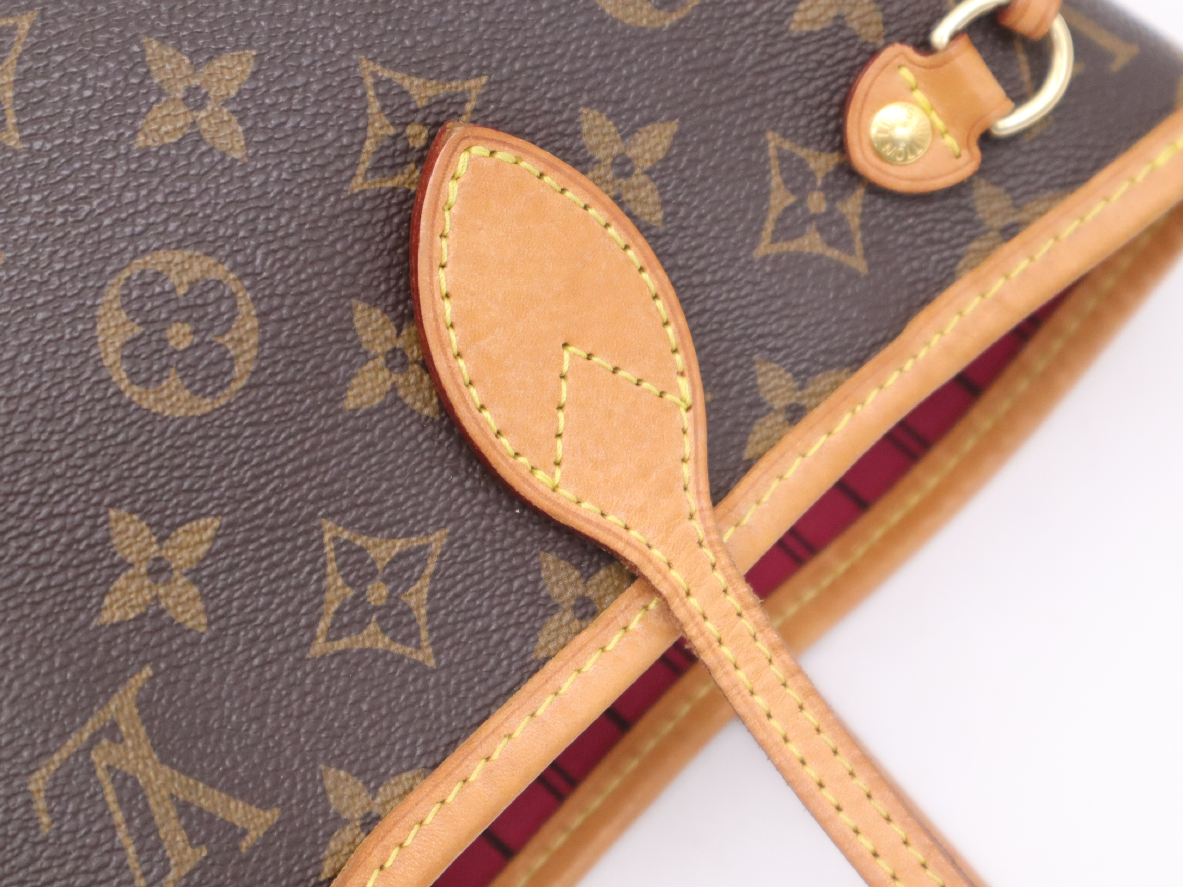 M41245 Monogram Neverfull PM Pivoine Handbag — view 8