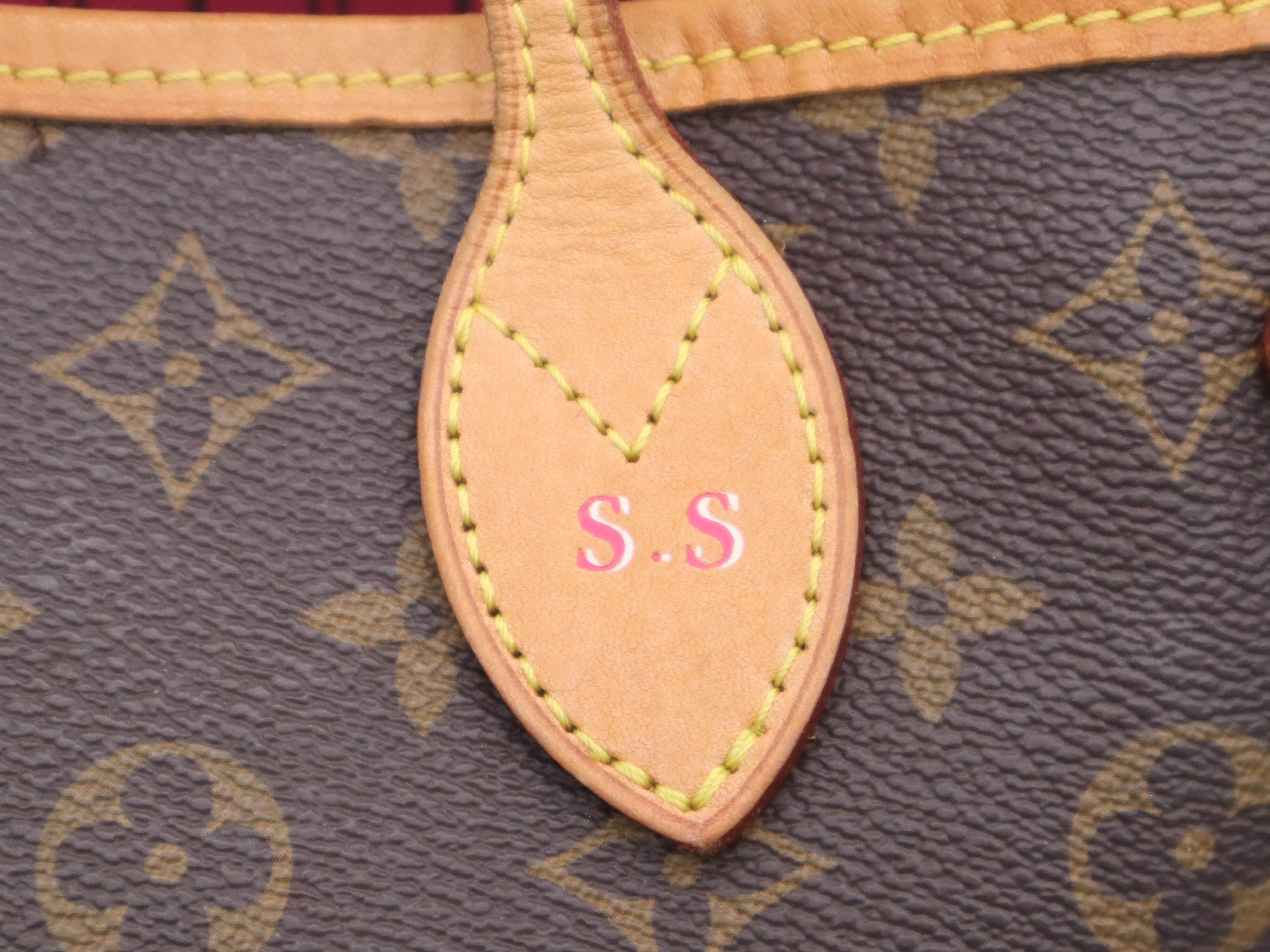 M41245 Monogram Neverfull PM Pivoine Handbag — view 10