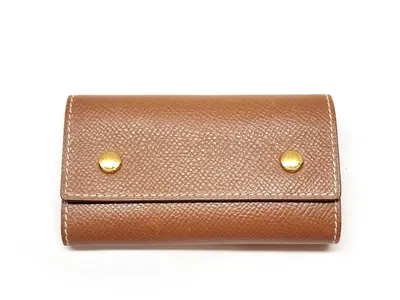 Sellier Etuicle 4-ring key case, 1999. Key case/key holder.