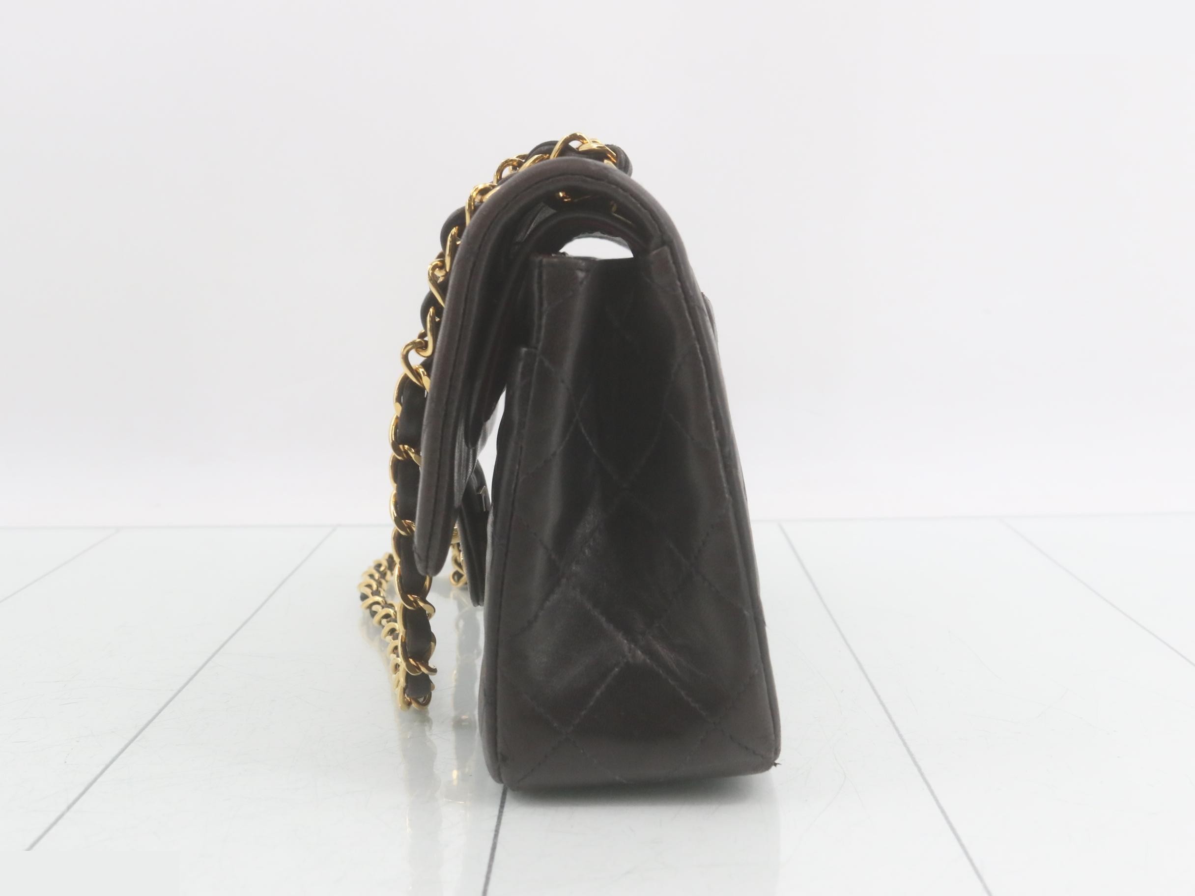 Matelassé Chain Shoulder Bag — view 3