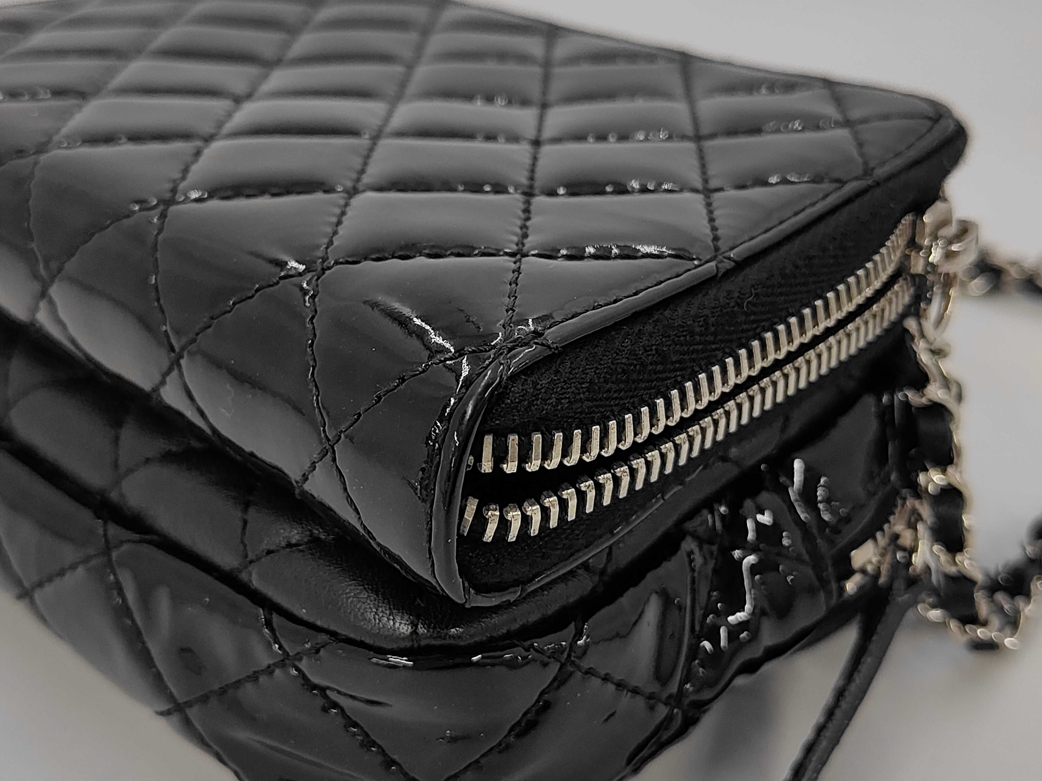 Patent Mini Chain Shoulder Bag (Serial No. 14) — view 3