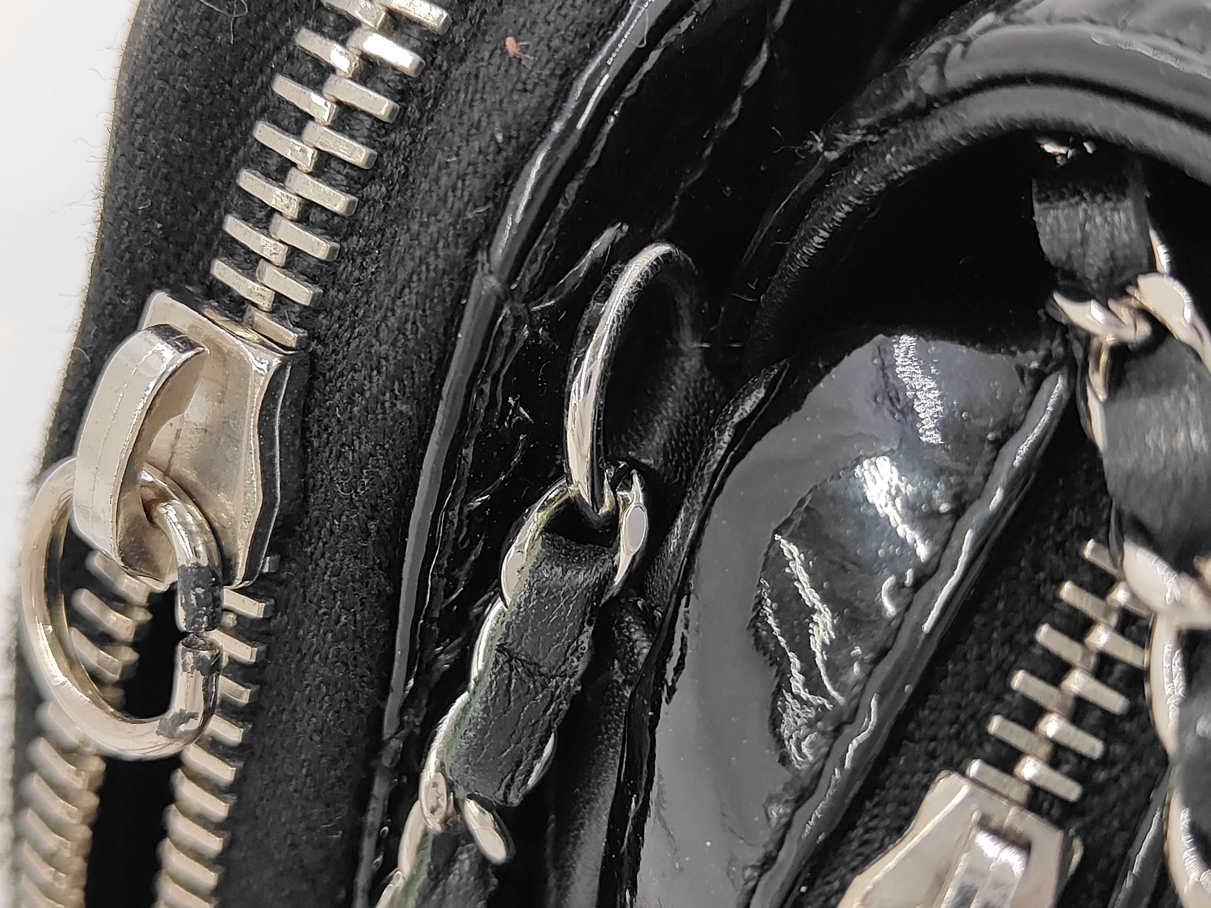 Patent Mini Chain Shoulder Bag (Serial No. 14) — view 7