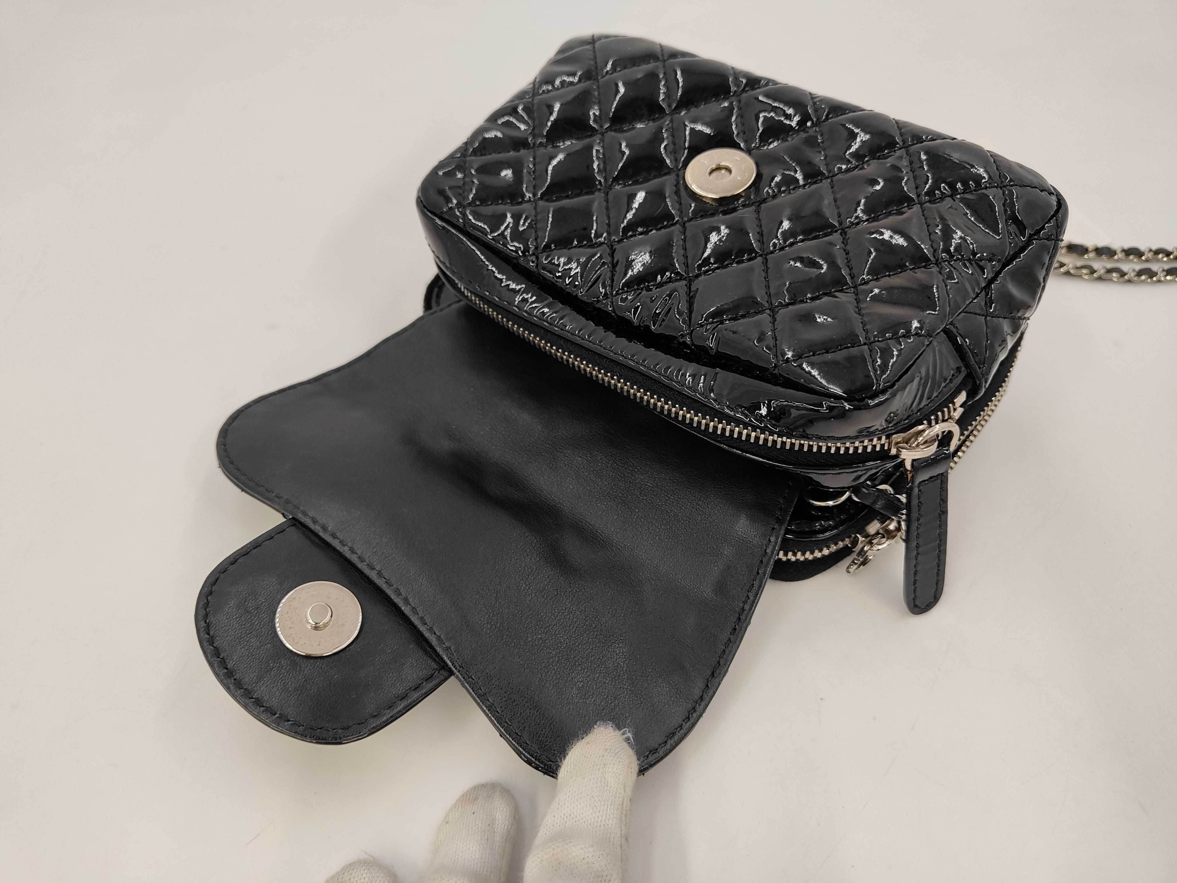Patent Mini Chain Shoulder Bag (Serial No. 14) — view 8