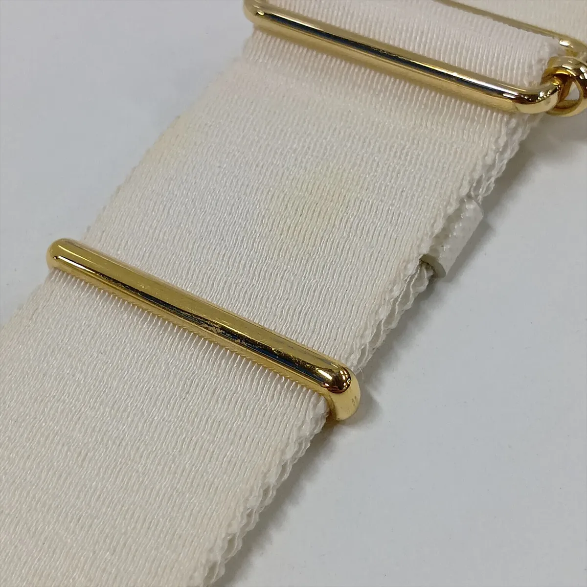 Saffiano Leather Shoulder Bag, White — view 12