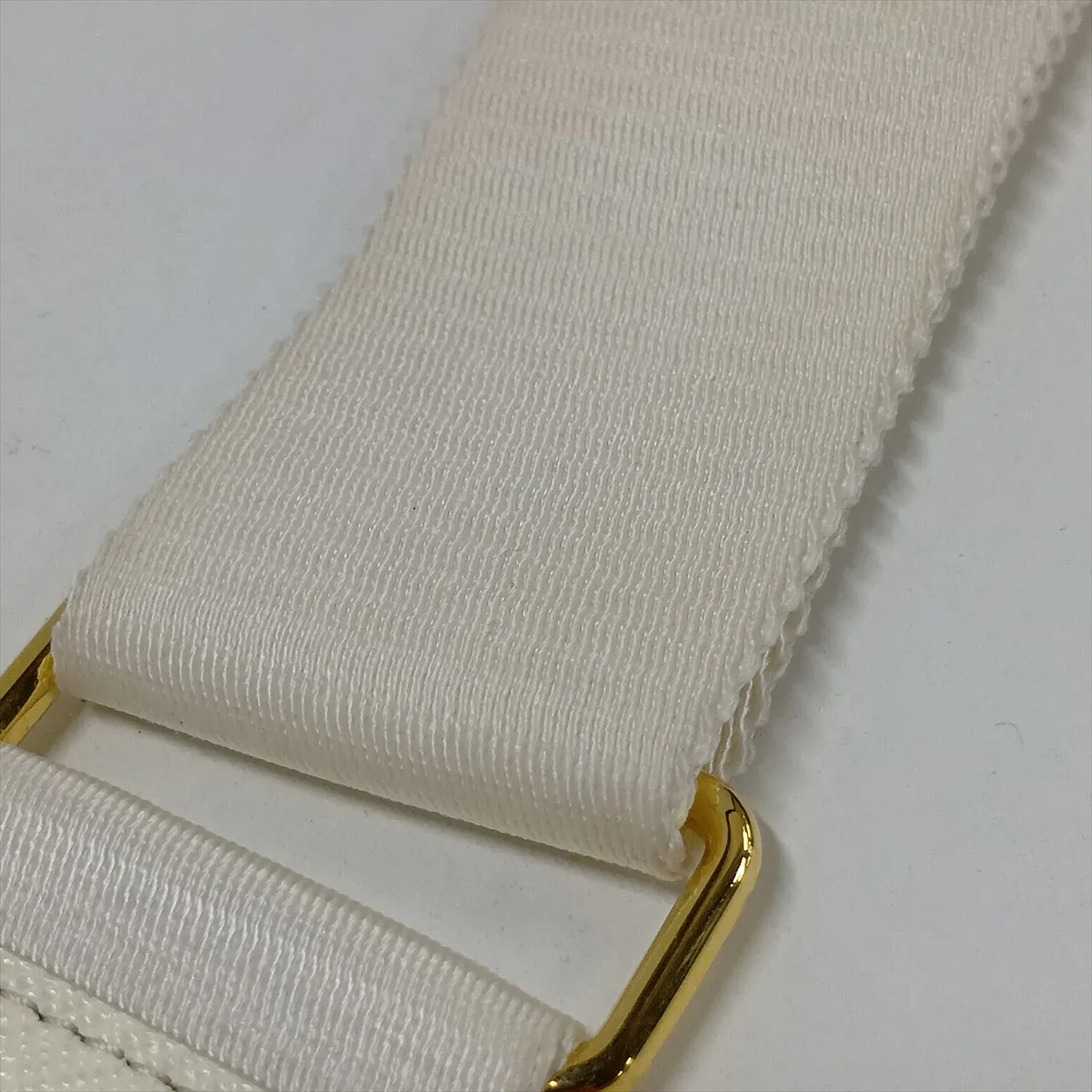 Saffiano Leather Shoulder Bag, White — view 13