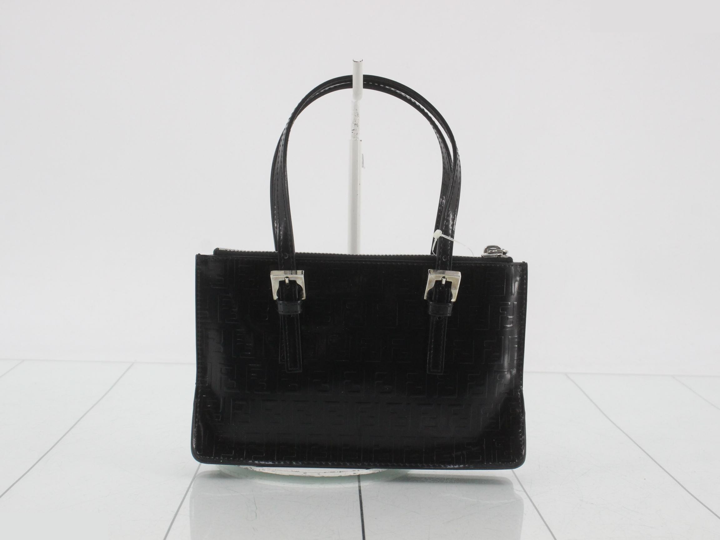 Mini bag, leather, black, W20 H12.5 D3.5 — view 2