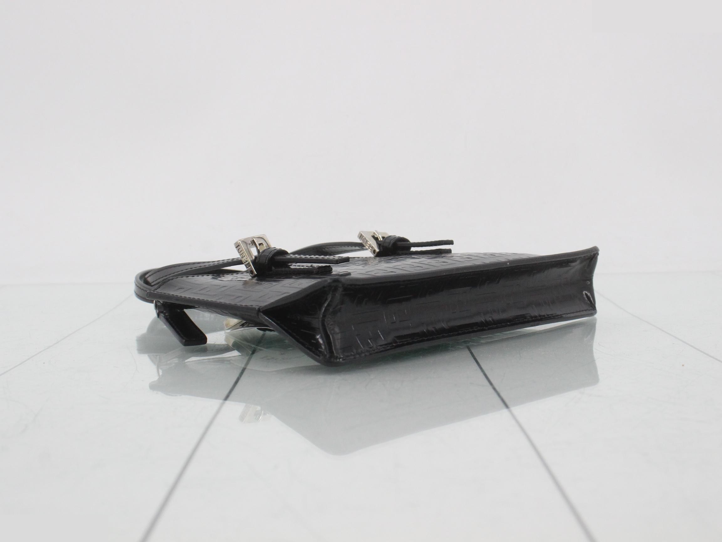 Mini bag, leather, black, W20 H12.5 D3.5 — view 5