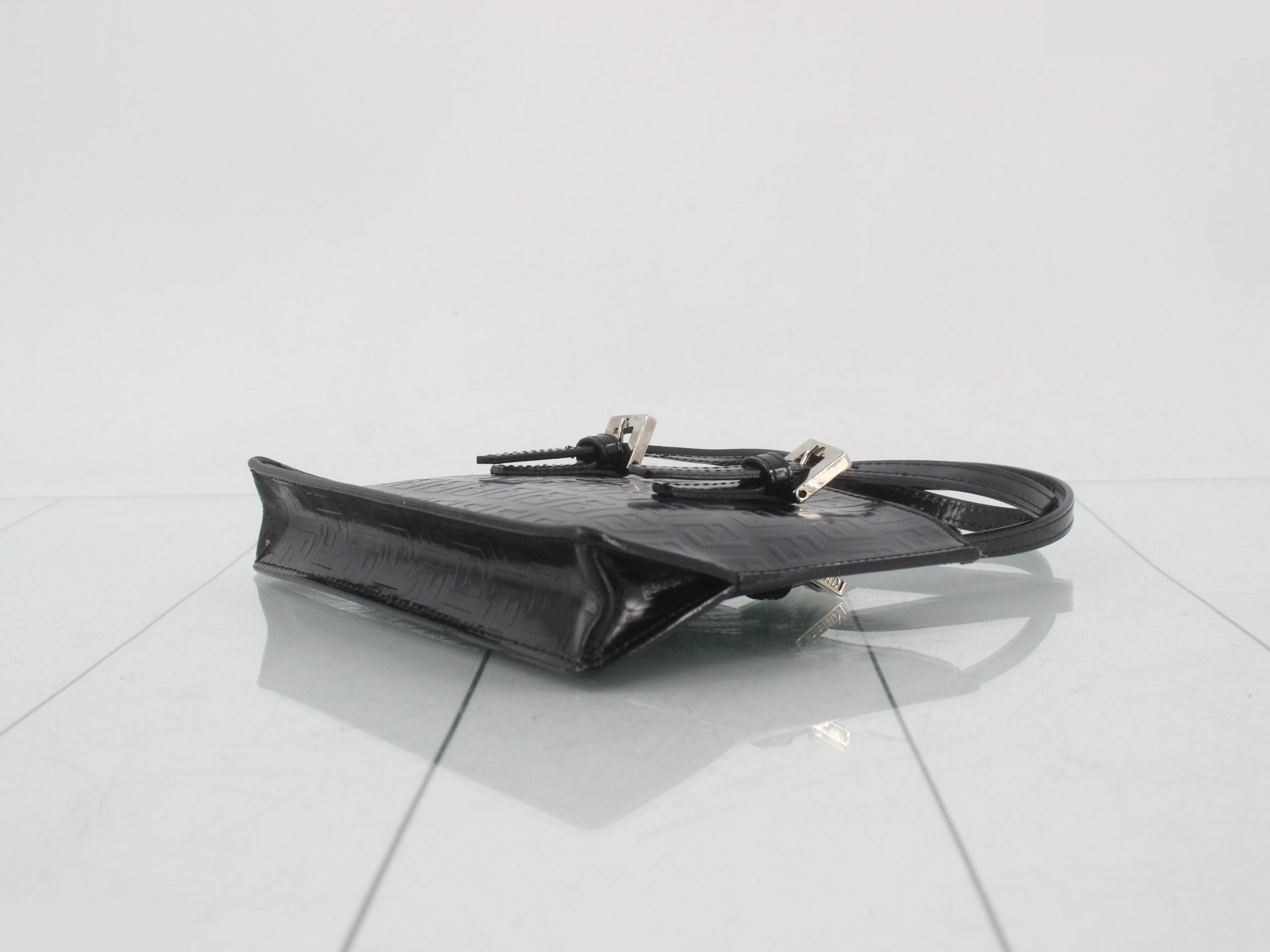 Mini bag, leather, black, W20 H12.5 D3.5 — view 6
