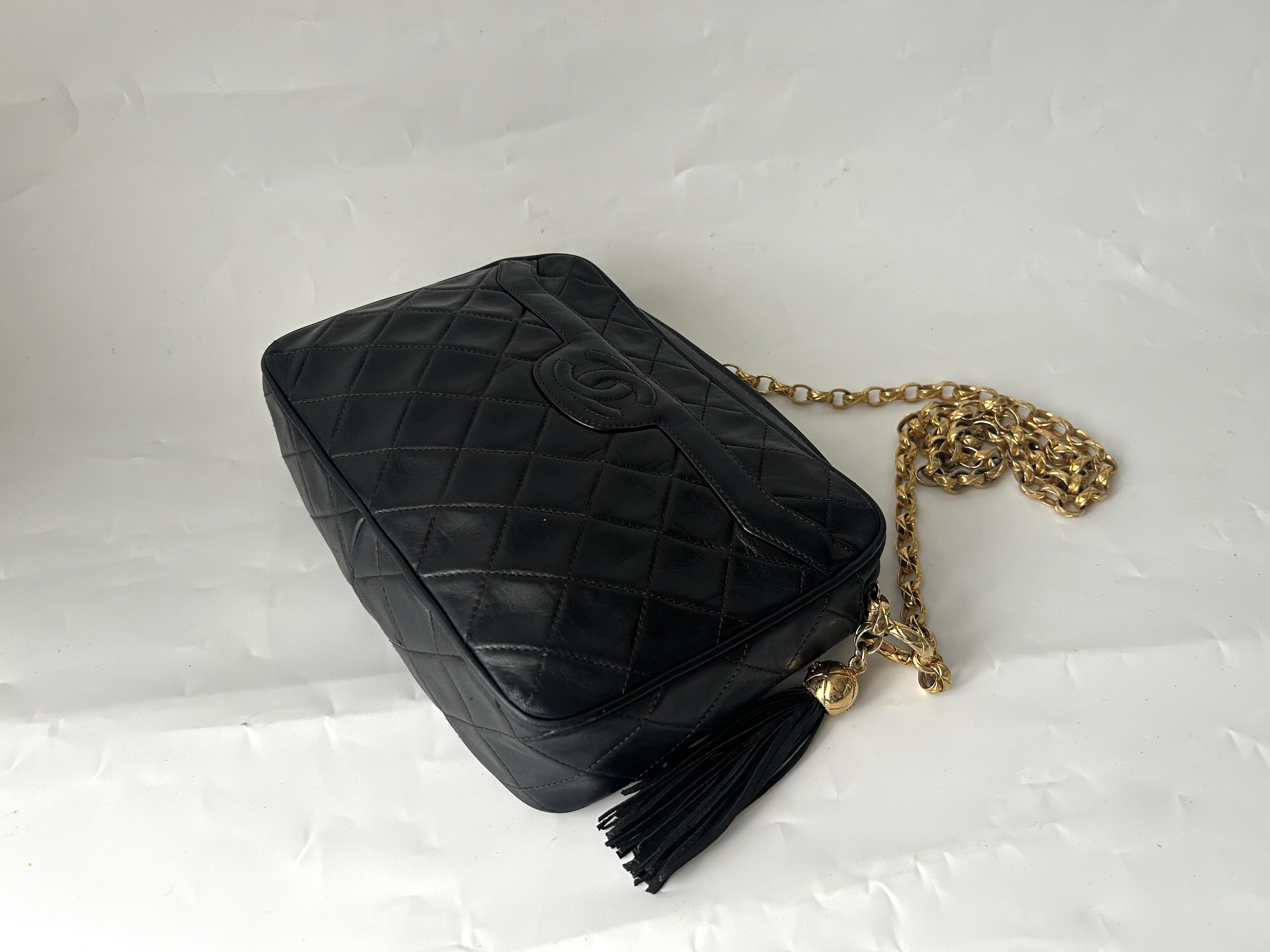 Fringe Matelassé Jewel Bag — view 3
