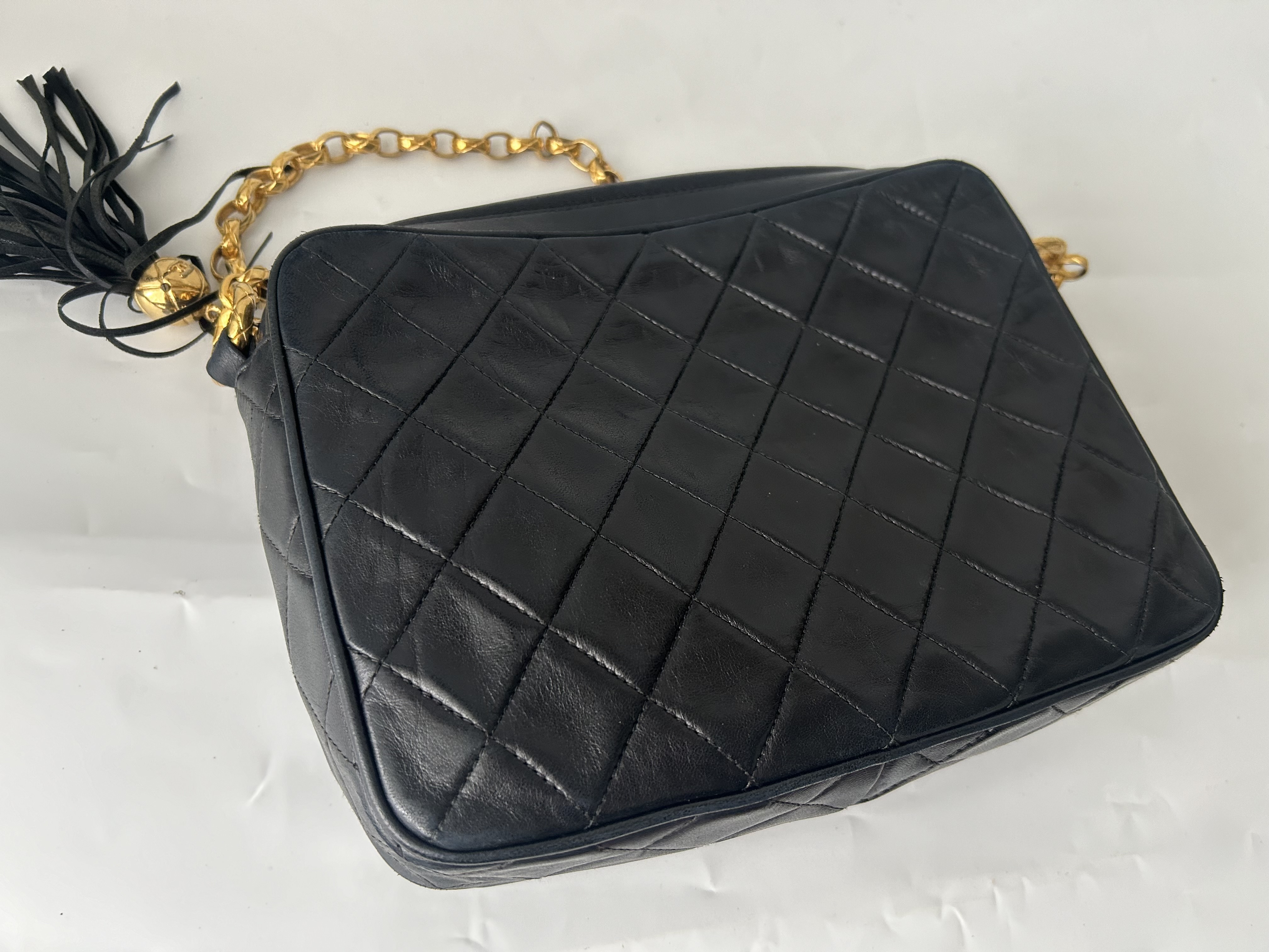 Fringe Matelassé Jewel Bag — view 8