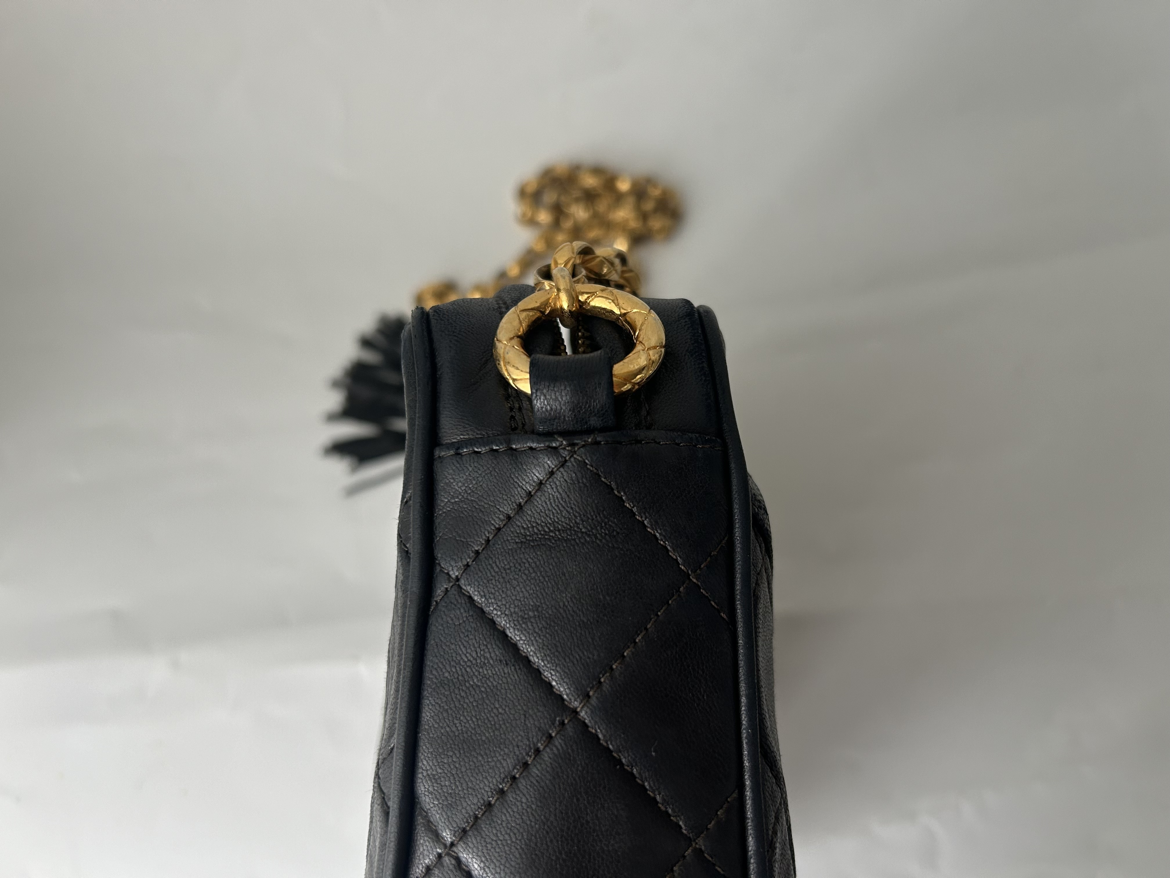 Fringe Matelassé Jewel Bag — view 10