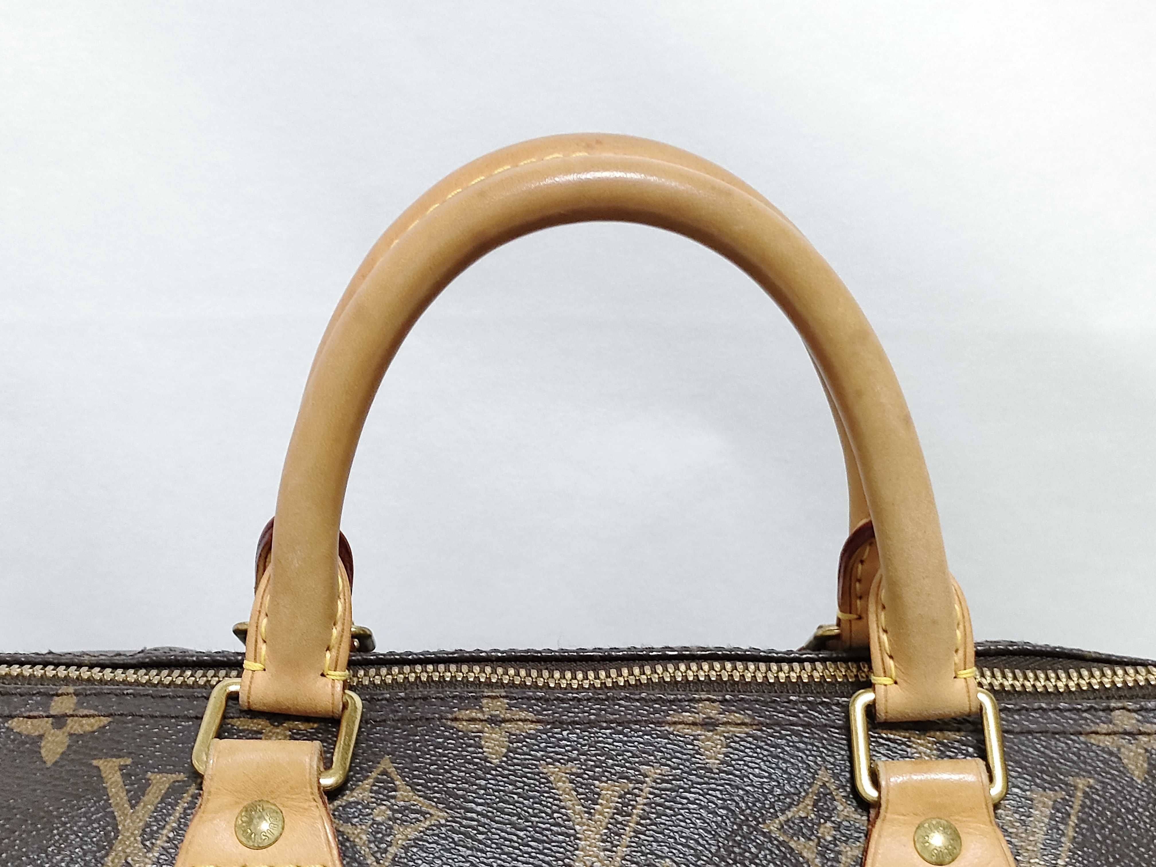 Monogram ID- Monogram Speedy Bandrier 40 M40393 Brown Handbag — view 3