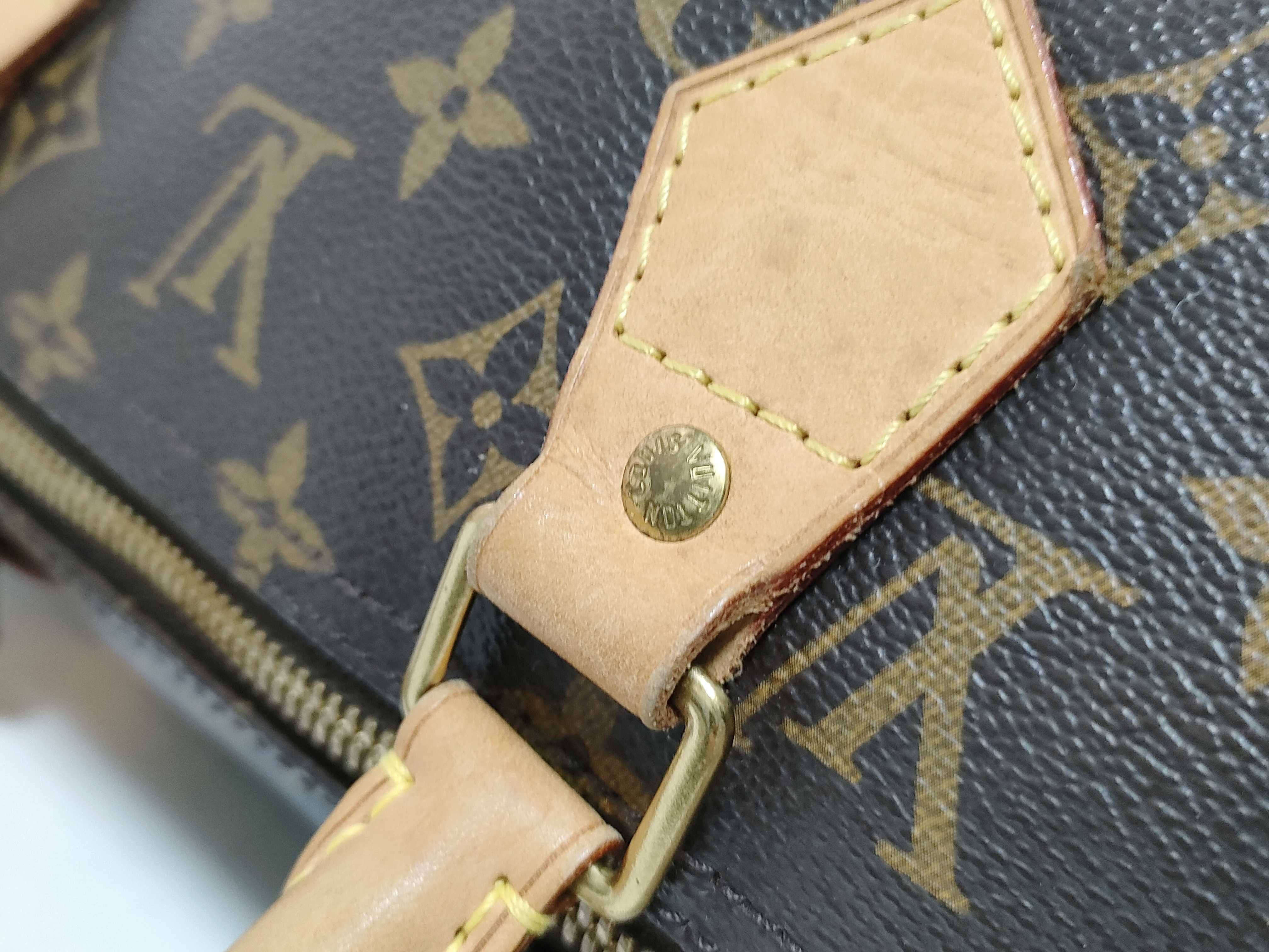 Monogram ID- Monogram Speedy Bandrier 40 M40393 Brown Handbag — view 5