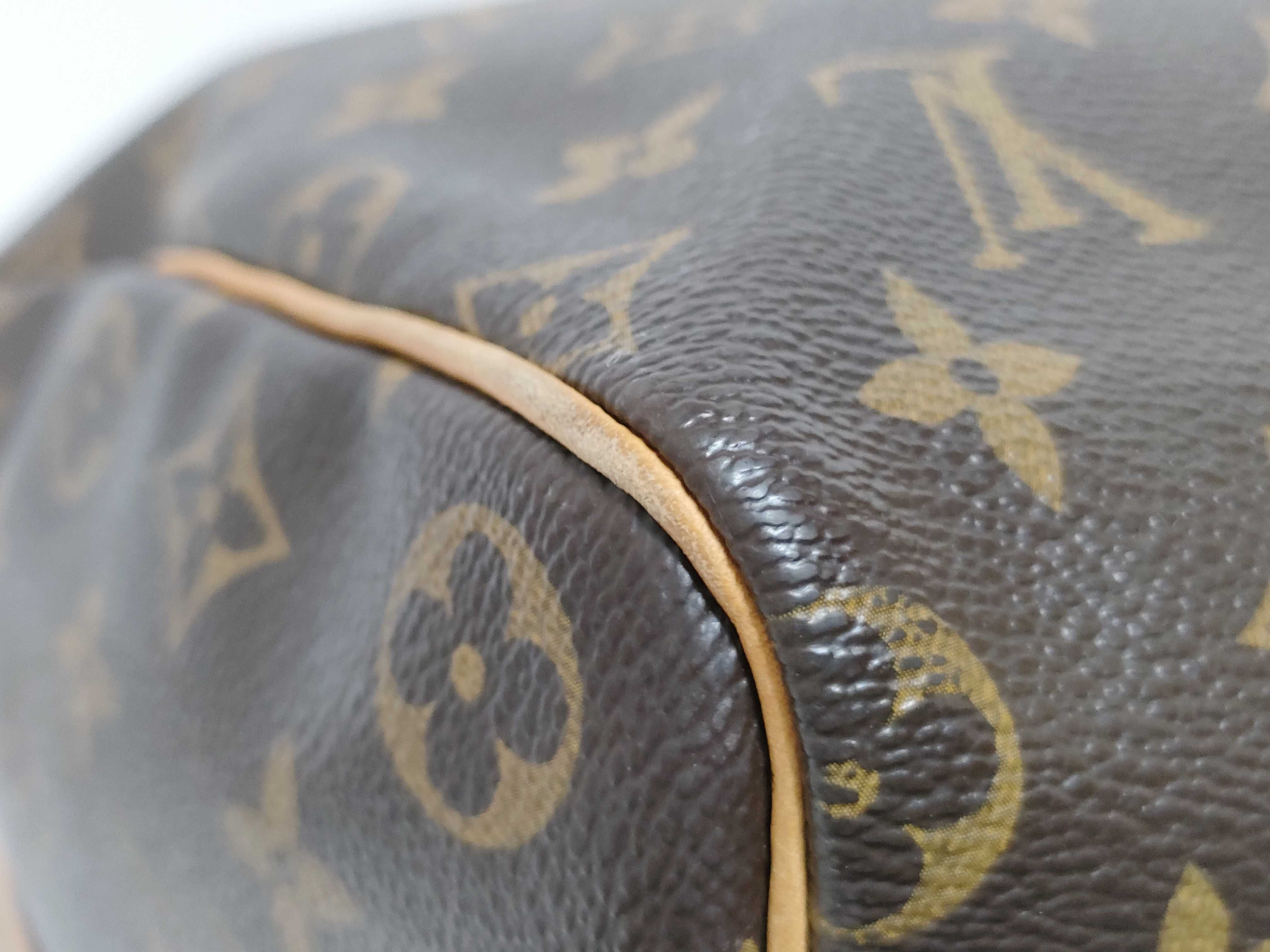 Monogram ID- Monogram Speedy Bandrier 40 M40393 Brown Handbag — view 7