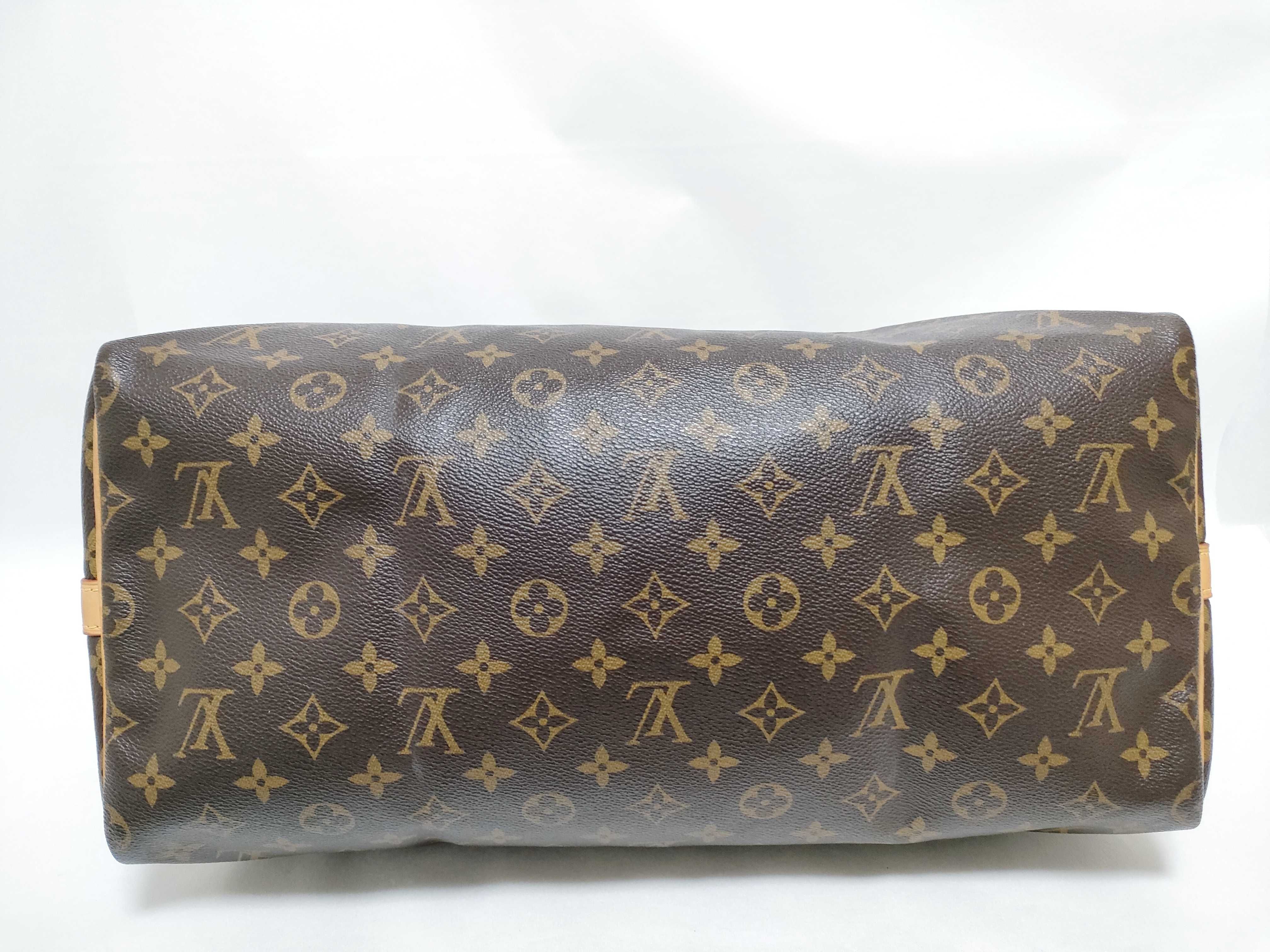 Monogram ID- Monogram Speedy Bandrier 40 M40393 Brown Handbag — view 8