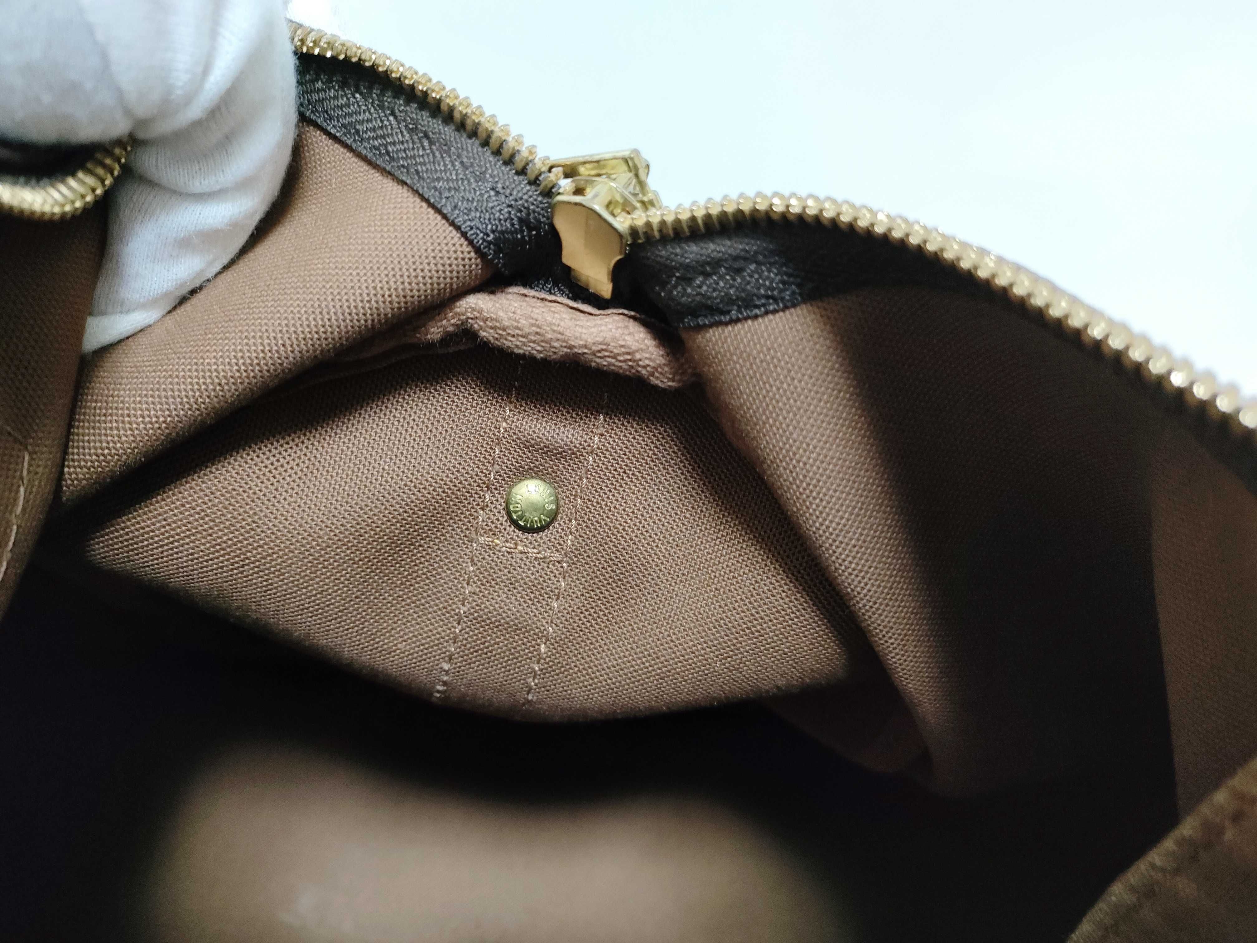 Monogram ID- Monogram Speedy Bandrier 40 M40393 Brown Handbag — view 9