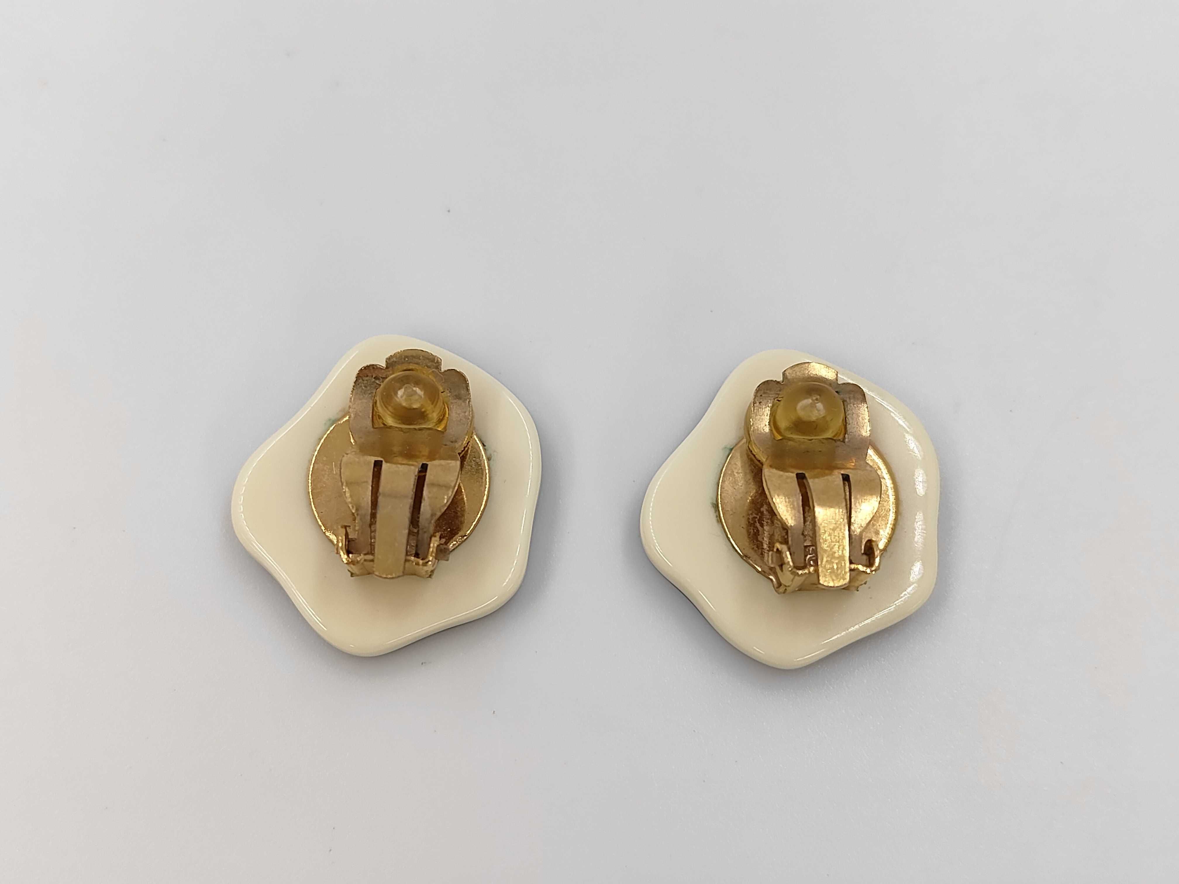 Camellia Earrings, White (03P) — view 2