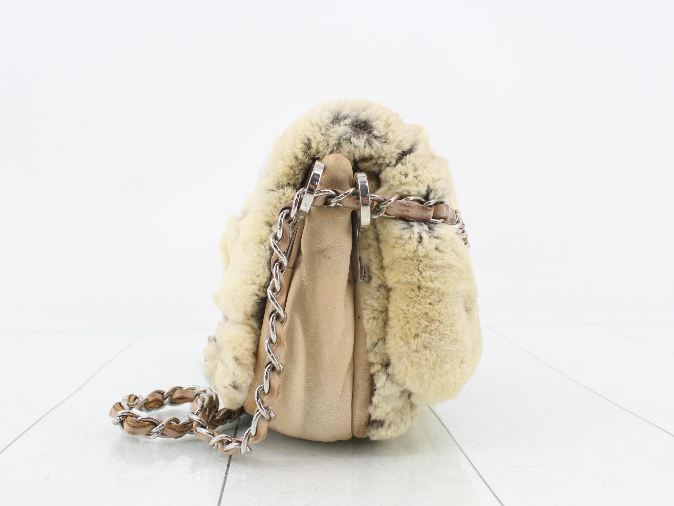 Coco Mark Fur Shoulder Bag — view 4