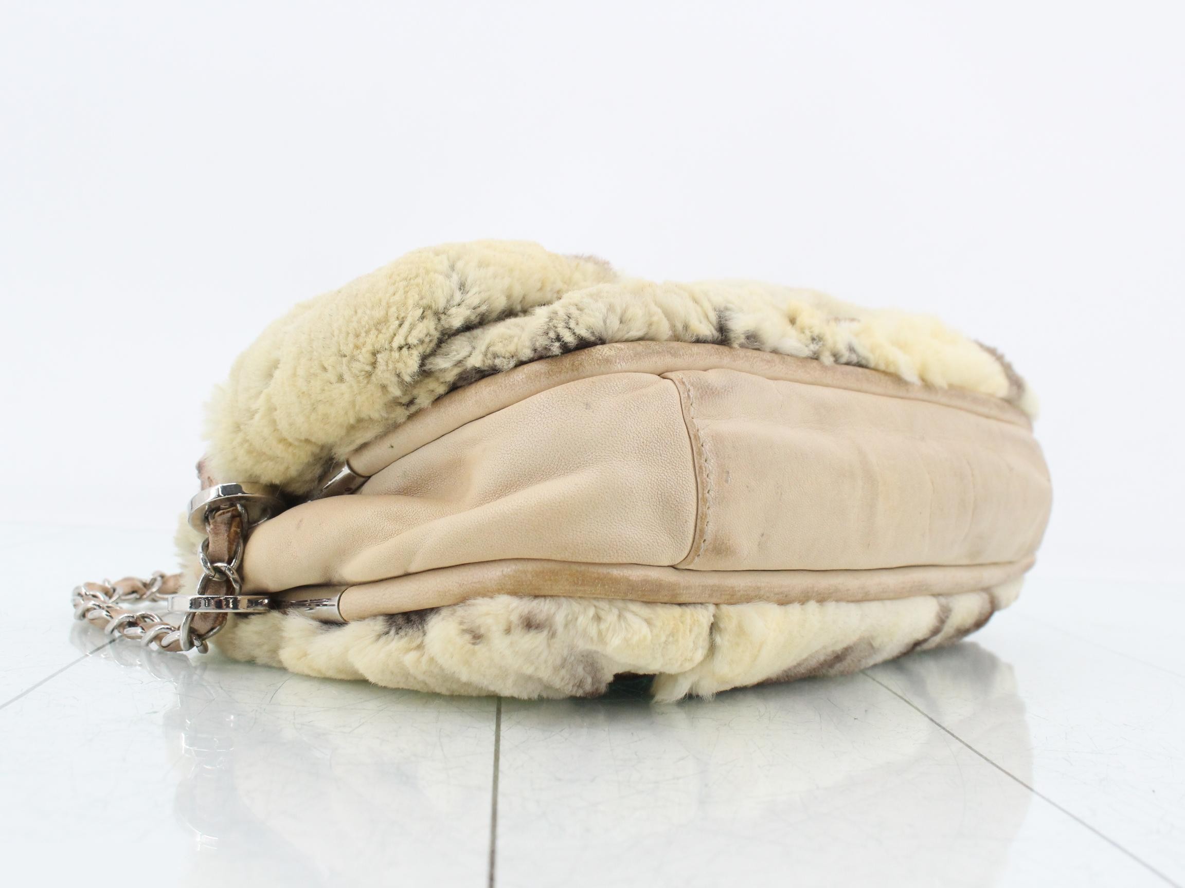 Coco Mark Fur Shoulder Bag — view 5