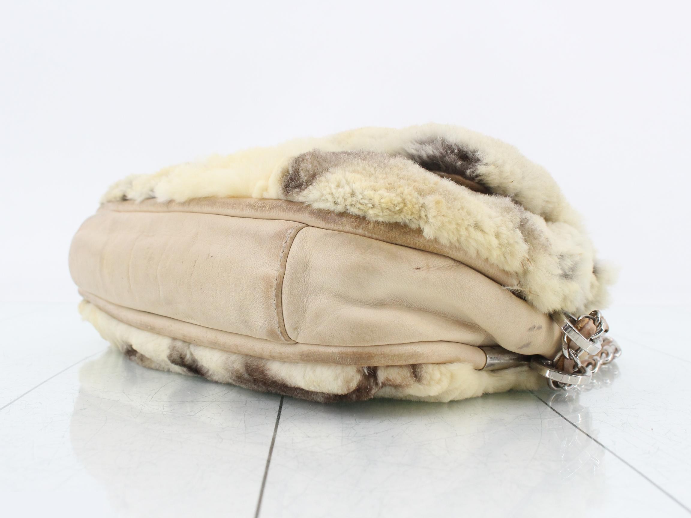Coco Mark Fur Shoulder Bag — view 6