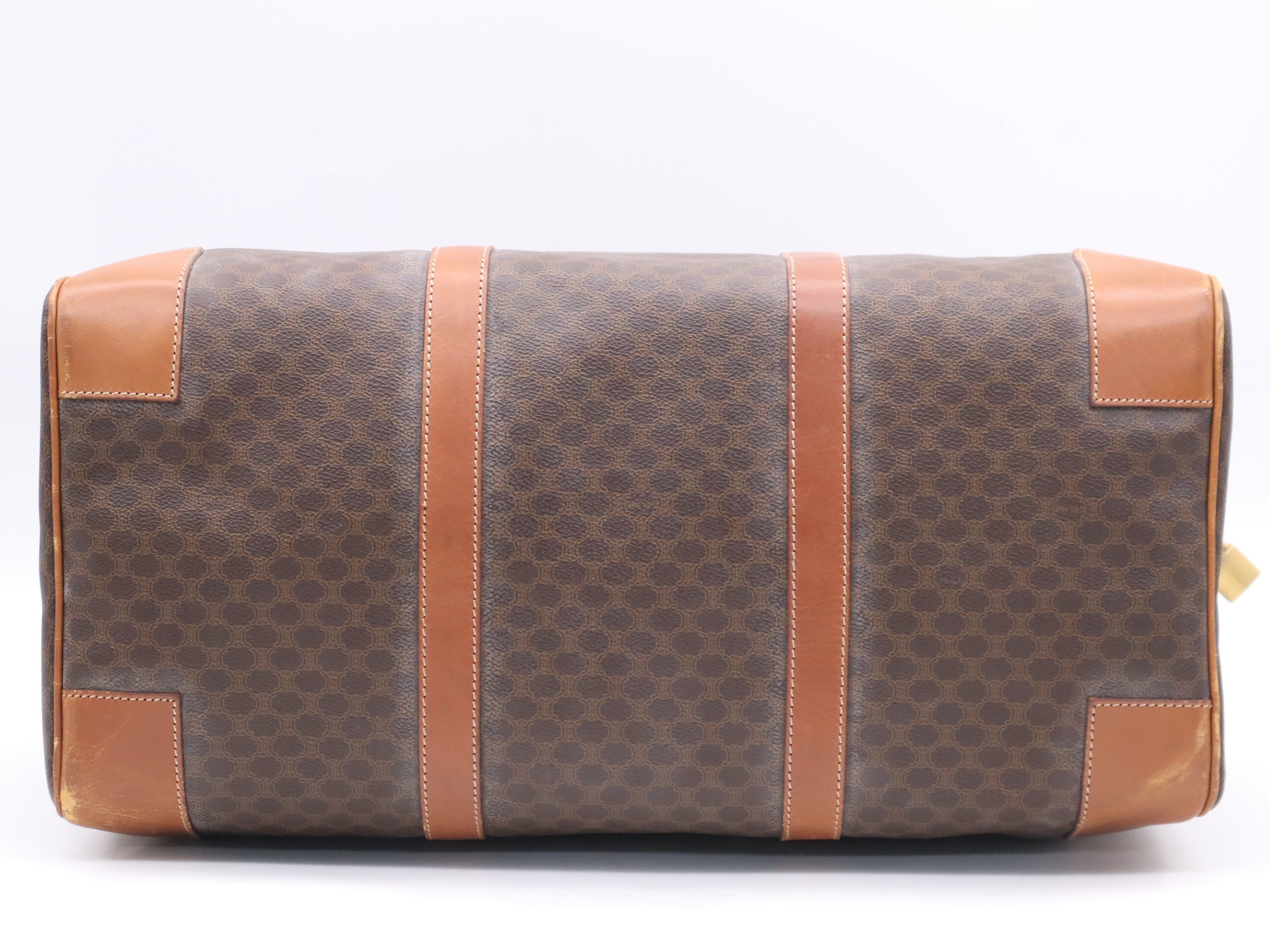 Leather Macadam Boston Bag with Key, Clochette, and Name Tag — view 4