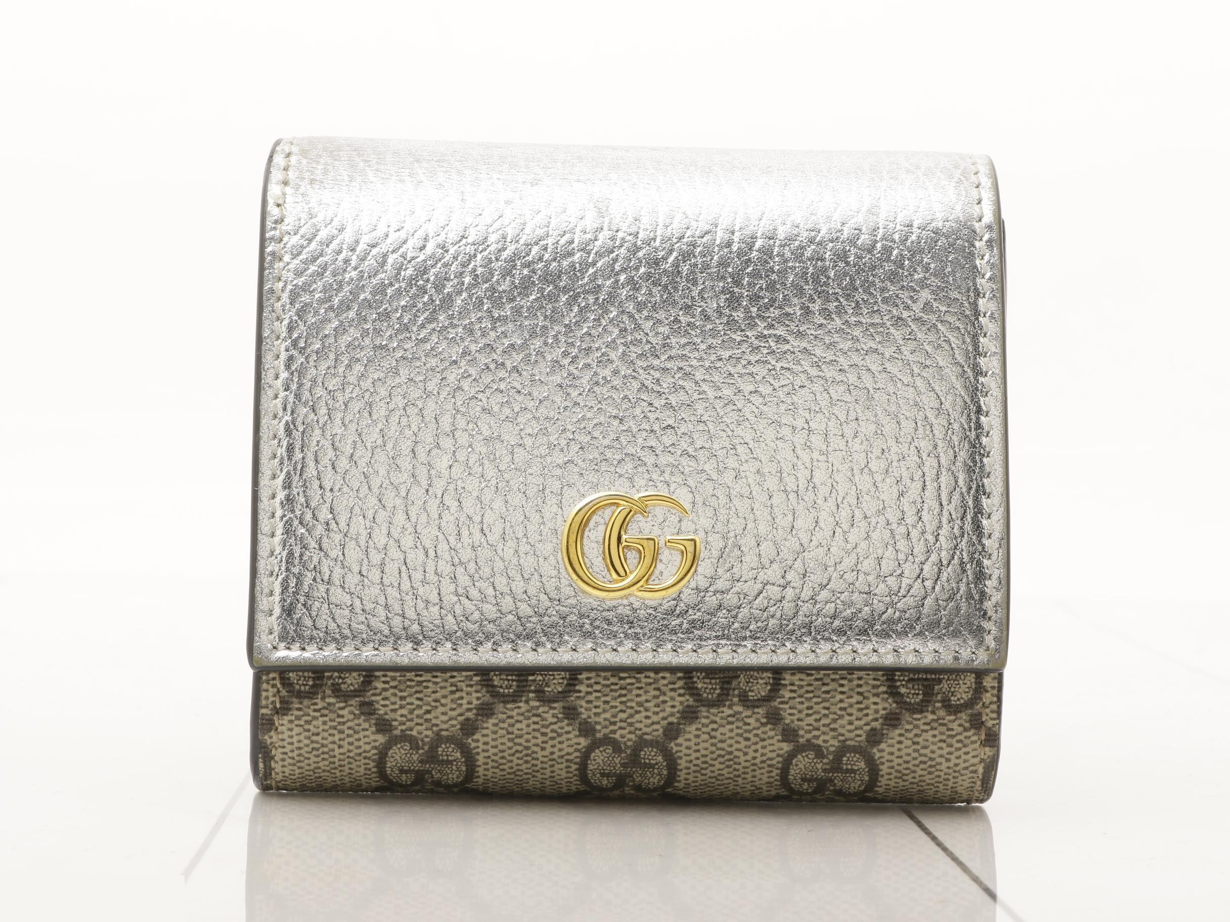 Marmont Supreme Silver Wallet
