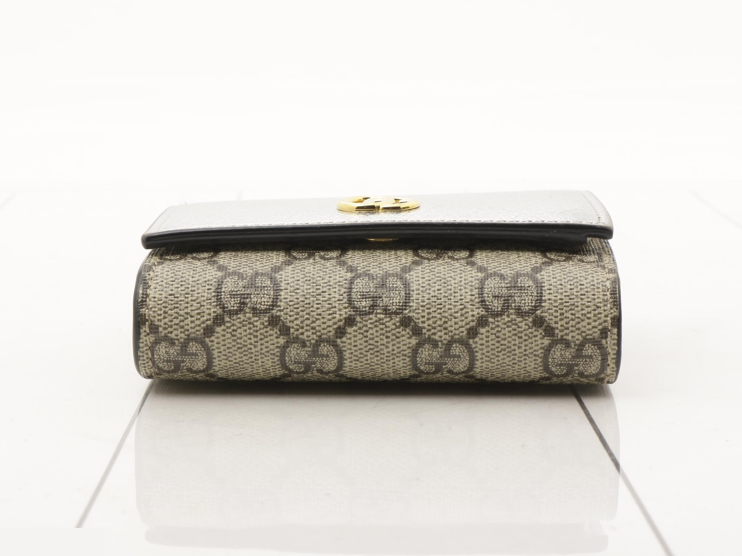 Marmont Supreme Silver Wallet — view 3