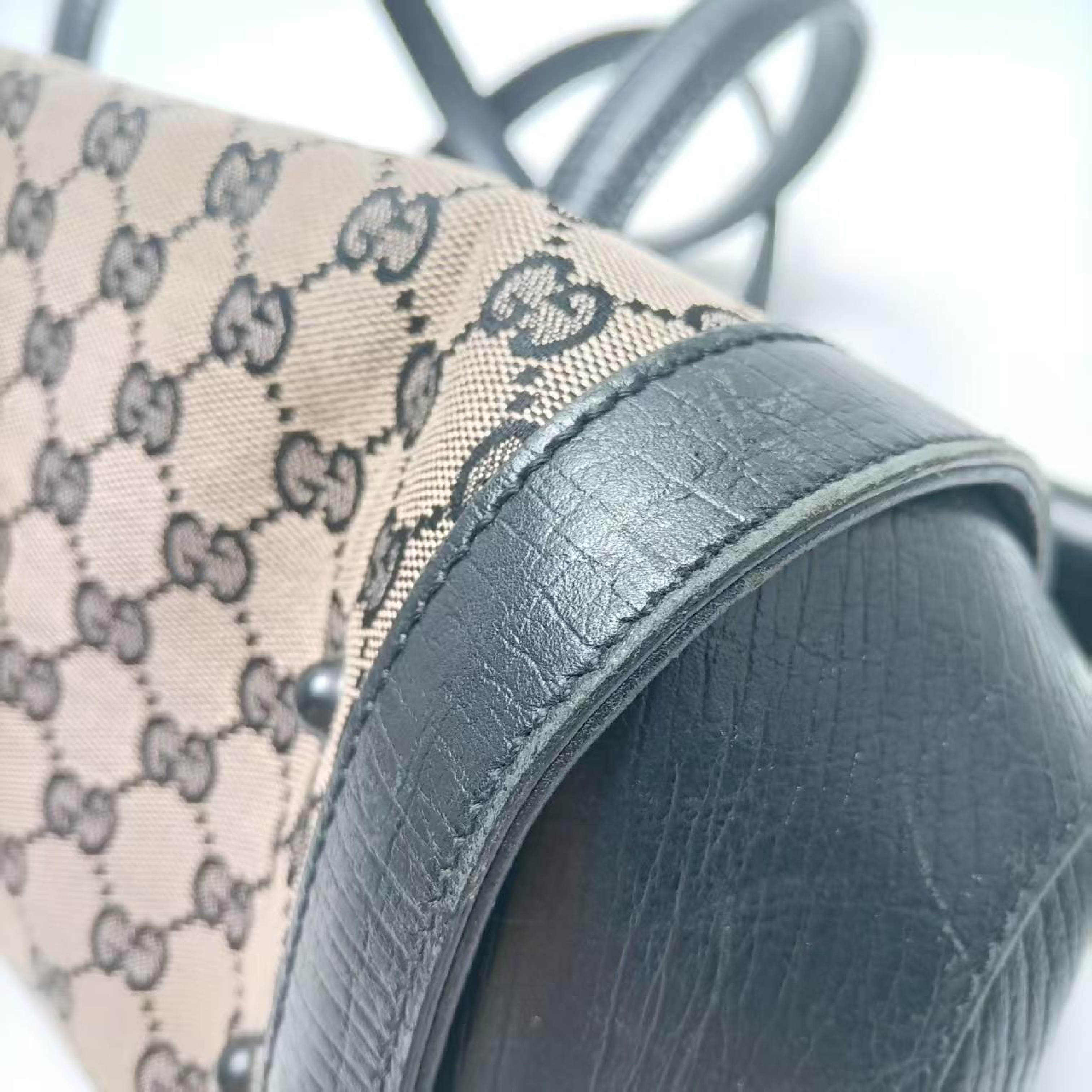 bamboo canvas shoulder bag 111715 shoulder bag — view 7